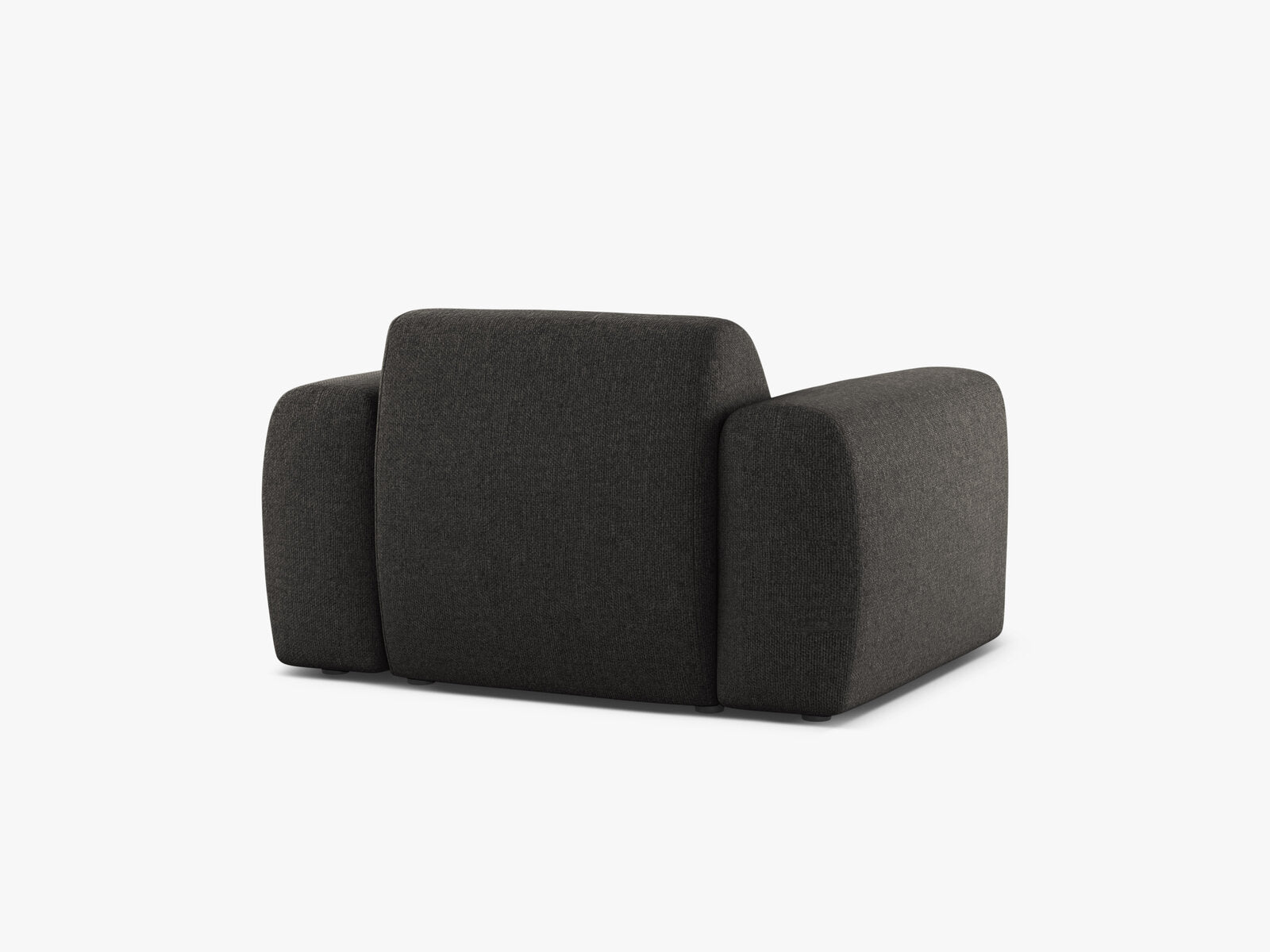 Micadoni Sessel Molino Chenille Eden Dunkelgrau