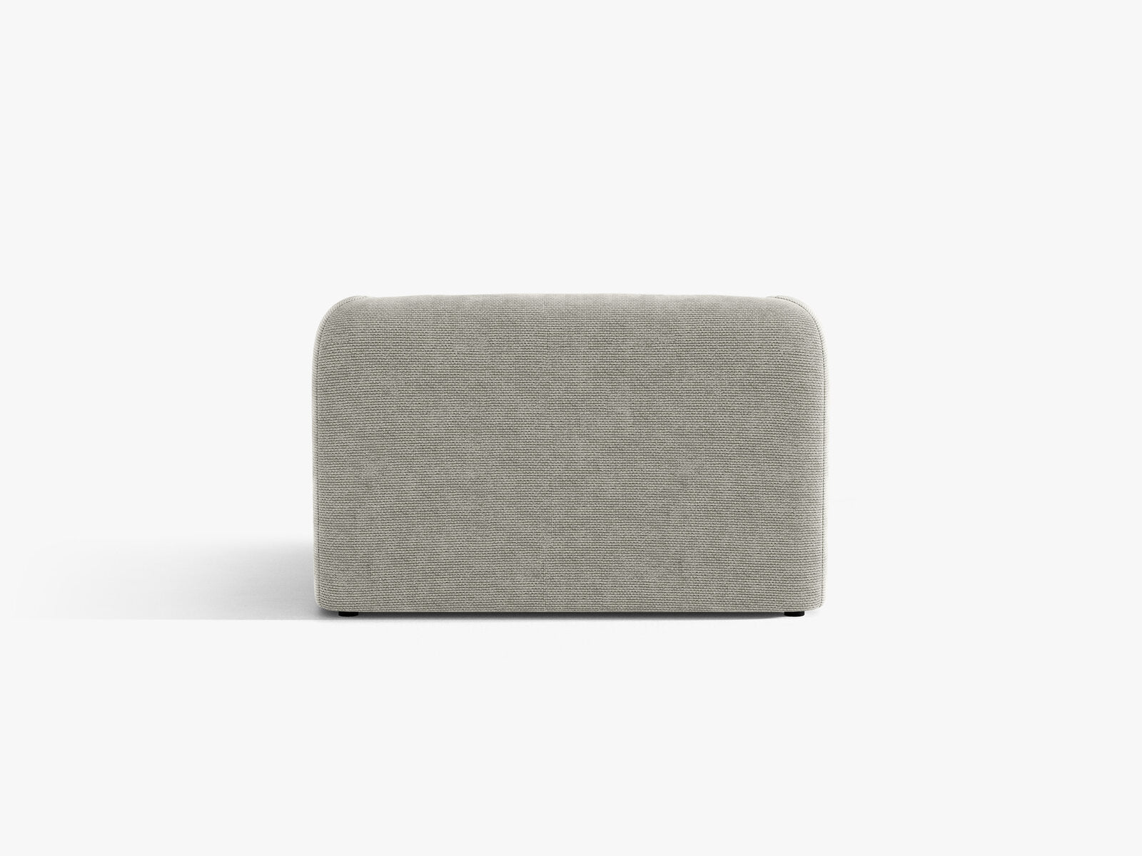 Micadoni Sessel Miley 1-Sitzer Chenille Haga Hellgrau