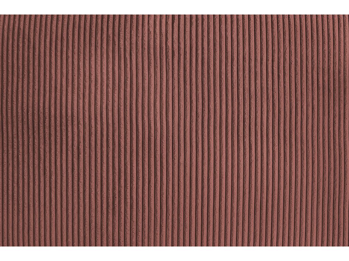 Bobochic Voltaire Sofa 2-Sitzer Cordsamt Rosa