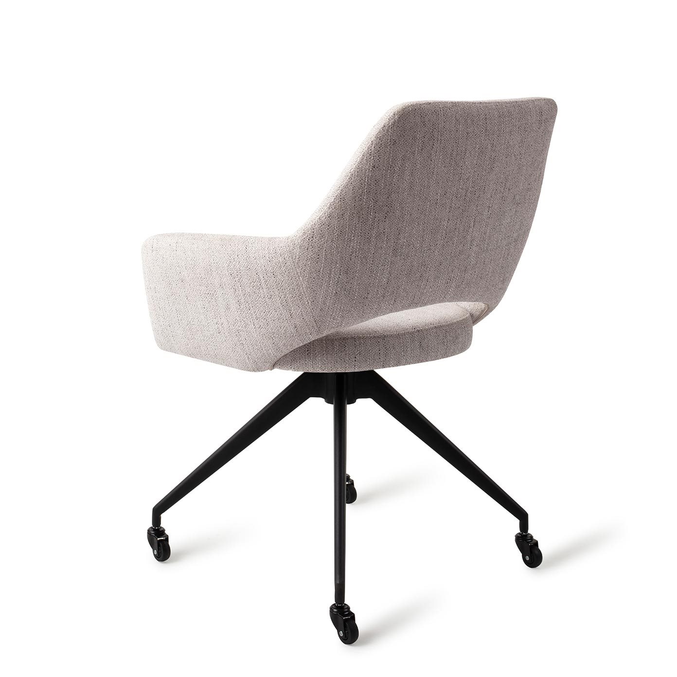 Jesper Home Esszimmerstuhl Yanai Pigeon Glide Schwarz