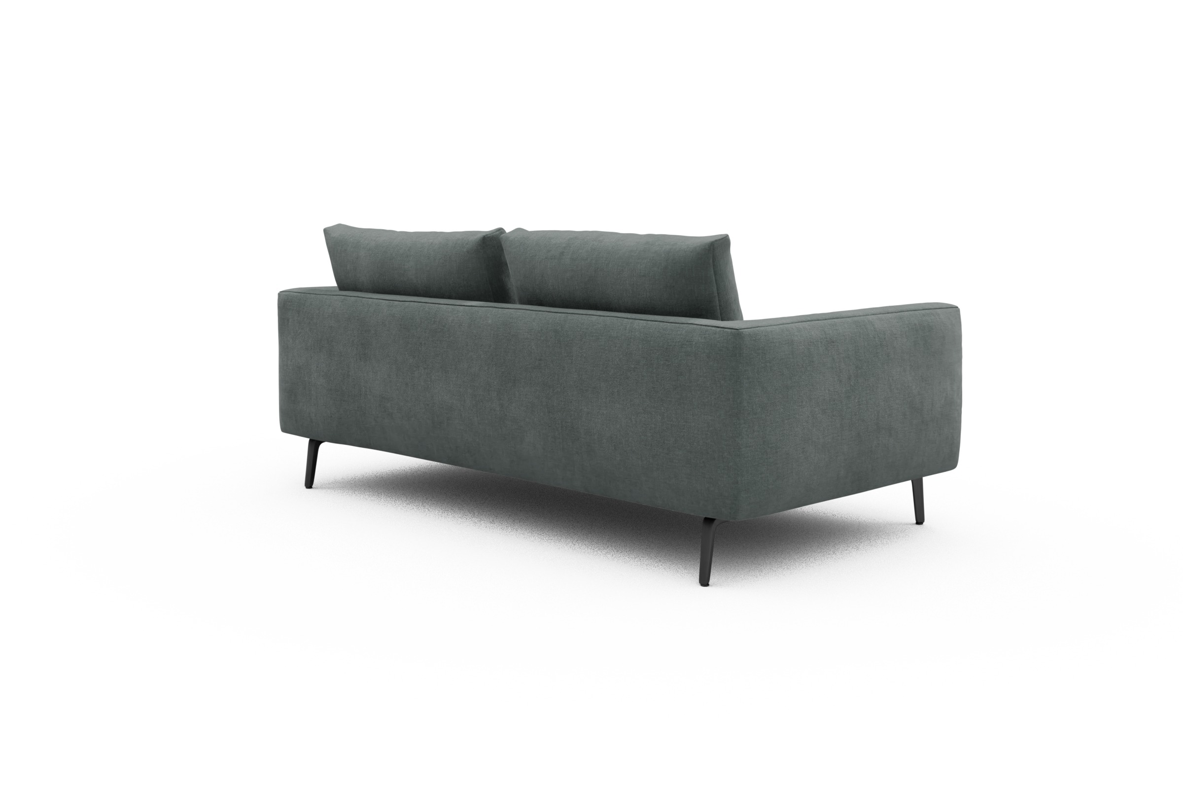 Sofa Karl 2-5-Sitzer Smooth-Silver-Grey