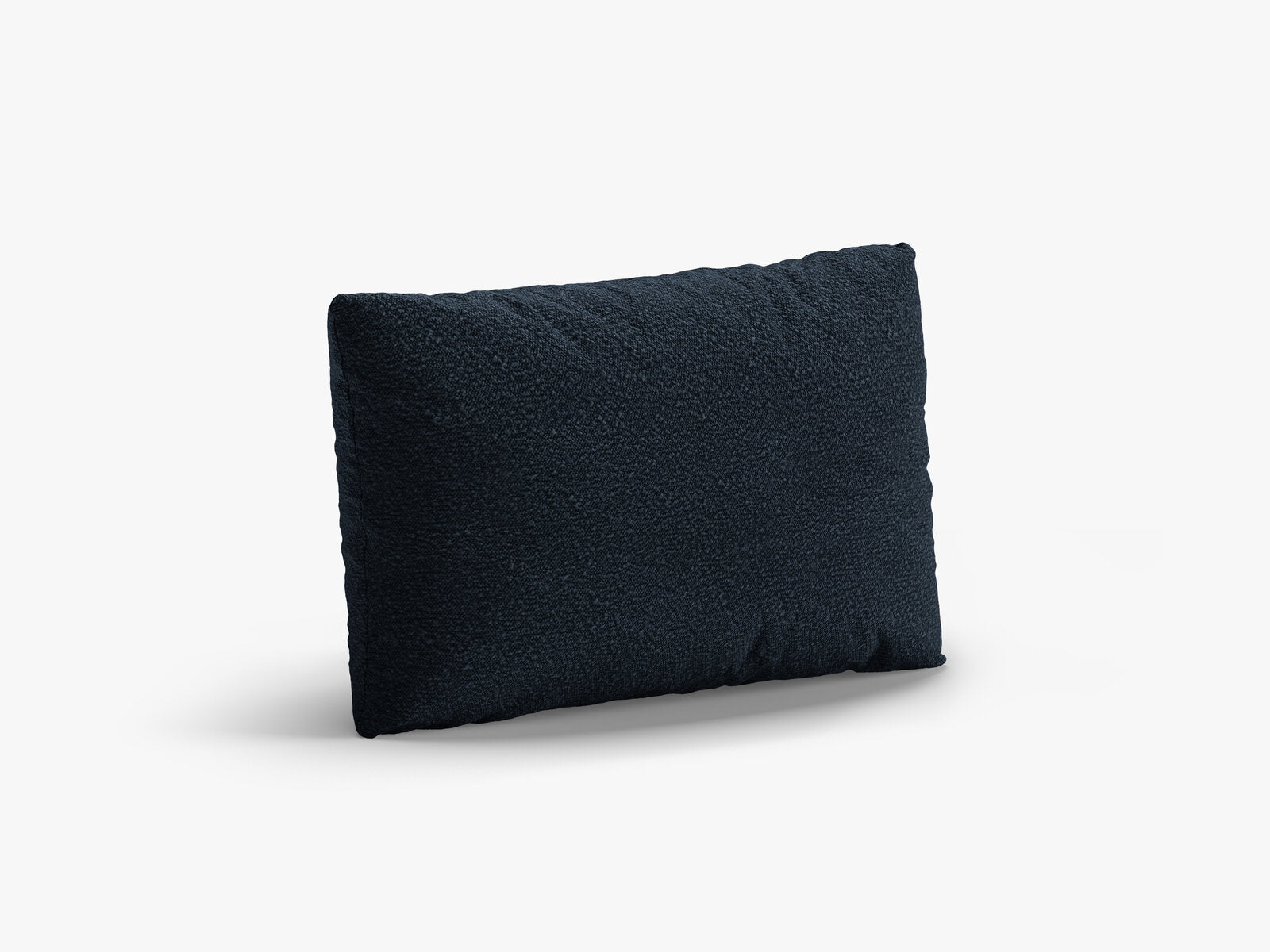 Micadoni Kissen Poppy Boucle Baloo Dunkelblau 30x50