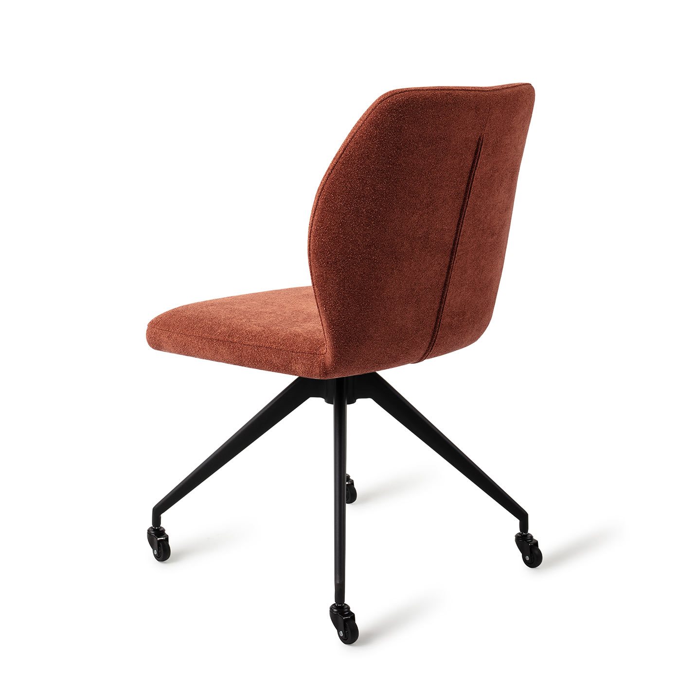 Jesper Home Esszimmerstuhl Ikata Cosy Copper Glide Schwarz