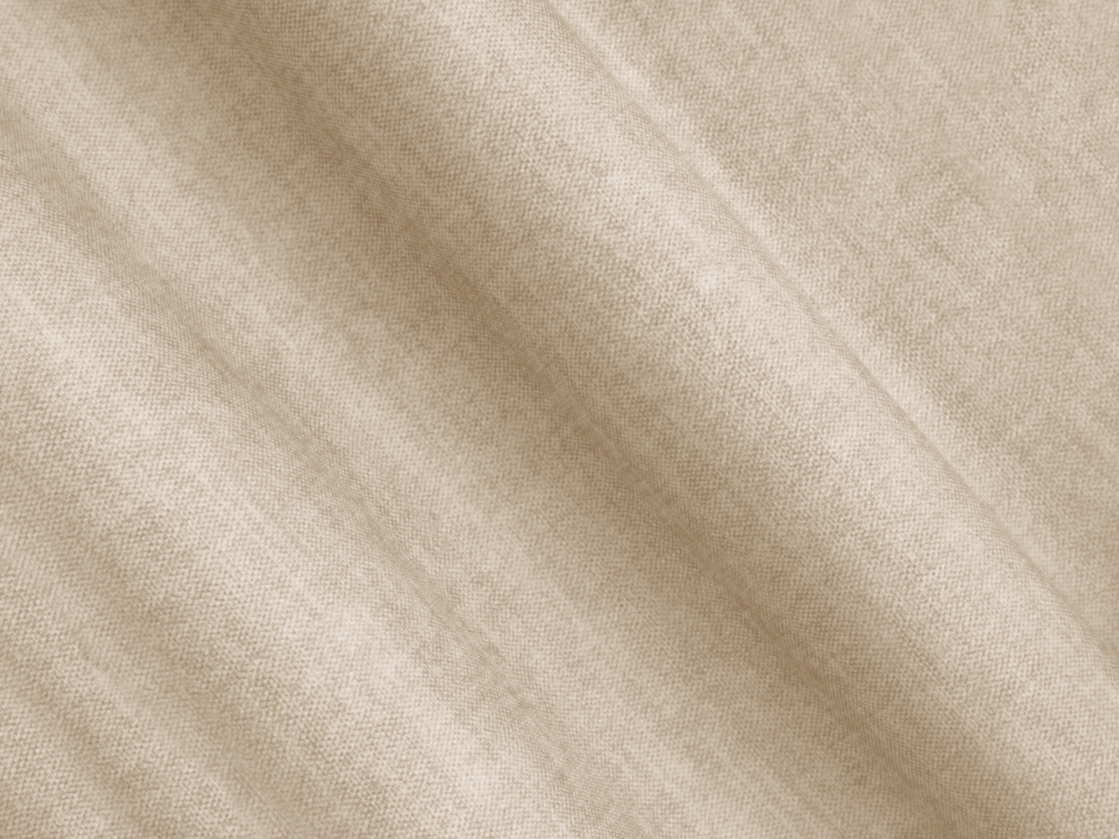 Cosmopolitan Design Panoramasofa Koge 6-Sitzer Samt Vogue Helles Beige