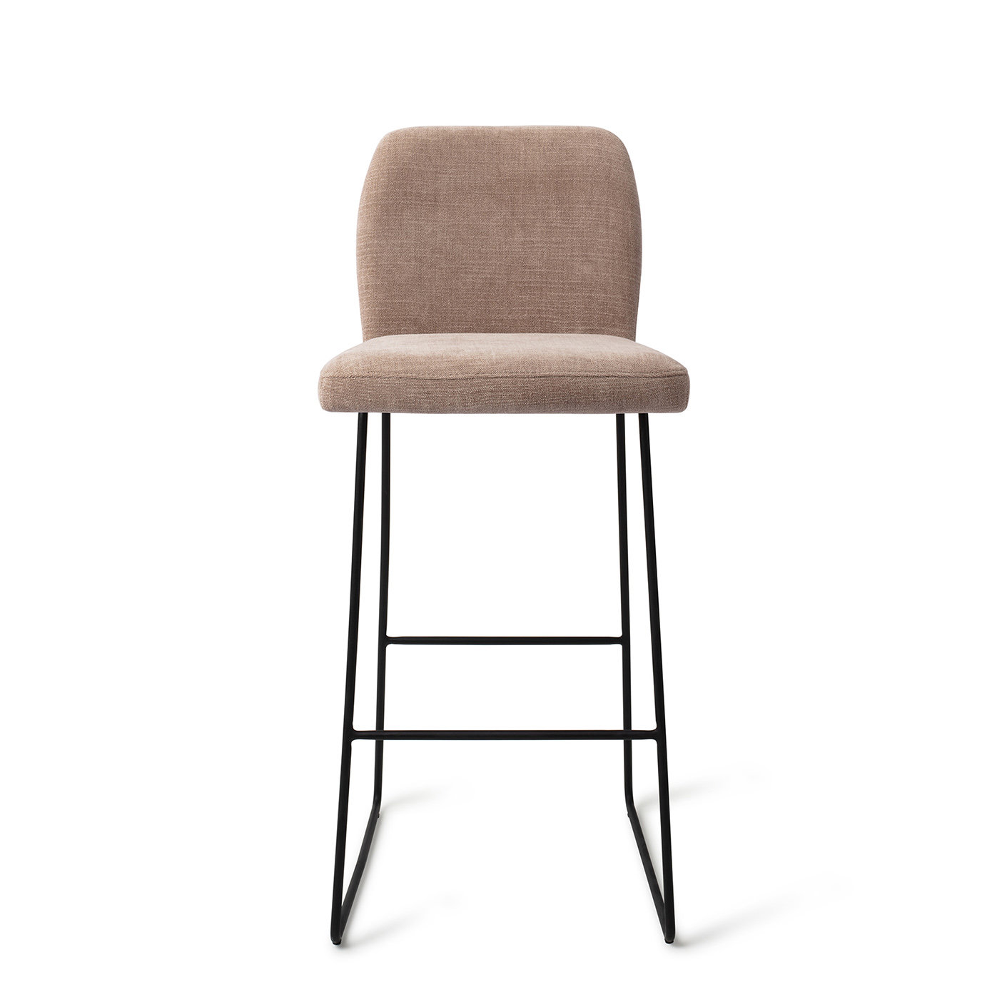 Jesper Home Barhocker Ikata Mocha Mist Slide Schwarz Barhöhe 75 cm