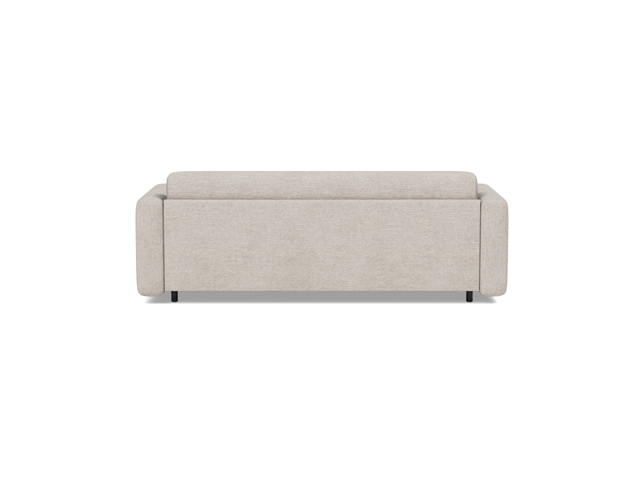 Schlafsofa Killian mit Memory-Matratze 160 Chenille Yuveno 471-Sand
