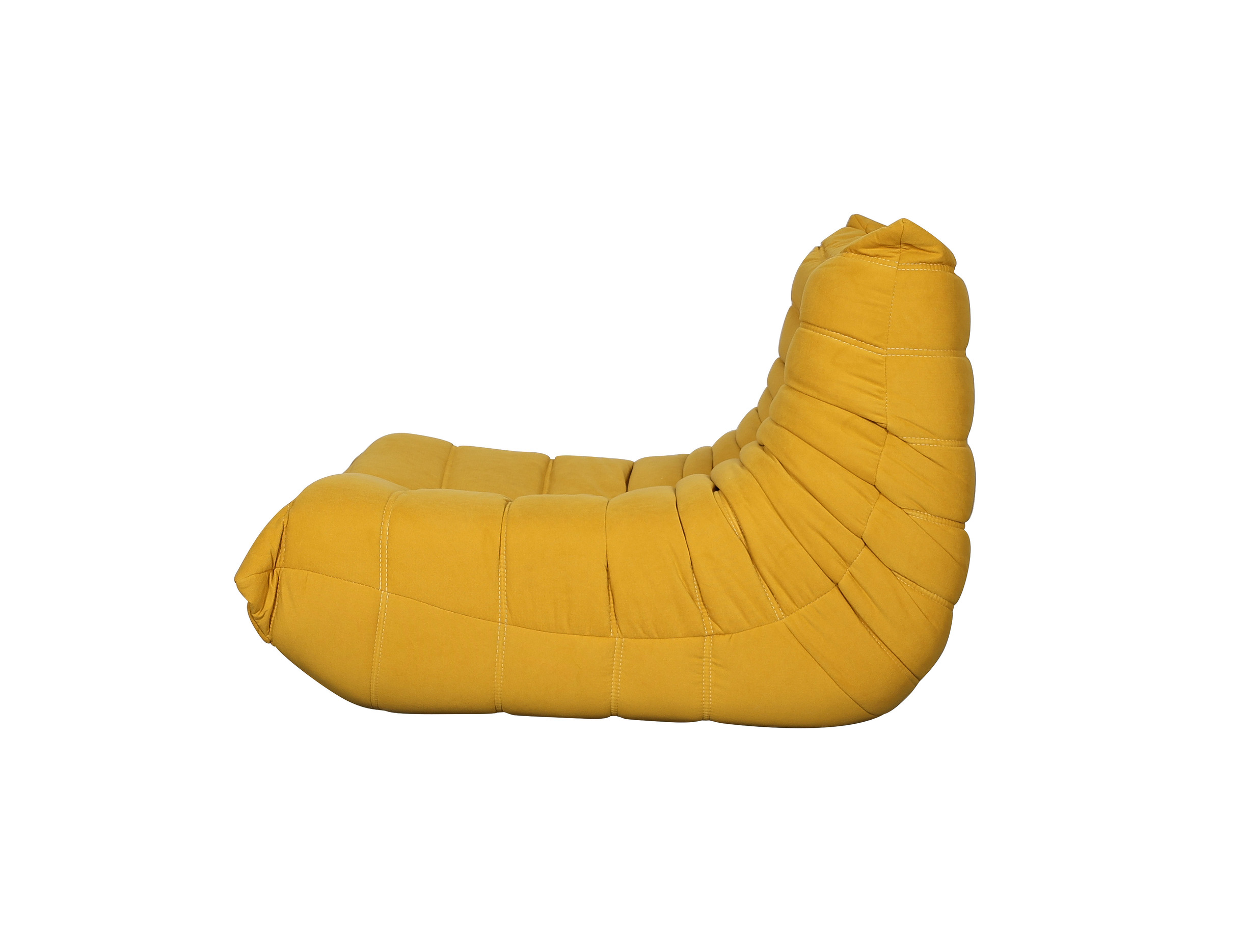 Livin Hill Set Nua: Sessel 87 cm + Fußhocker Senfgelb