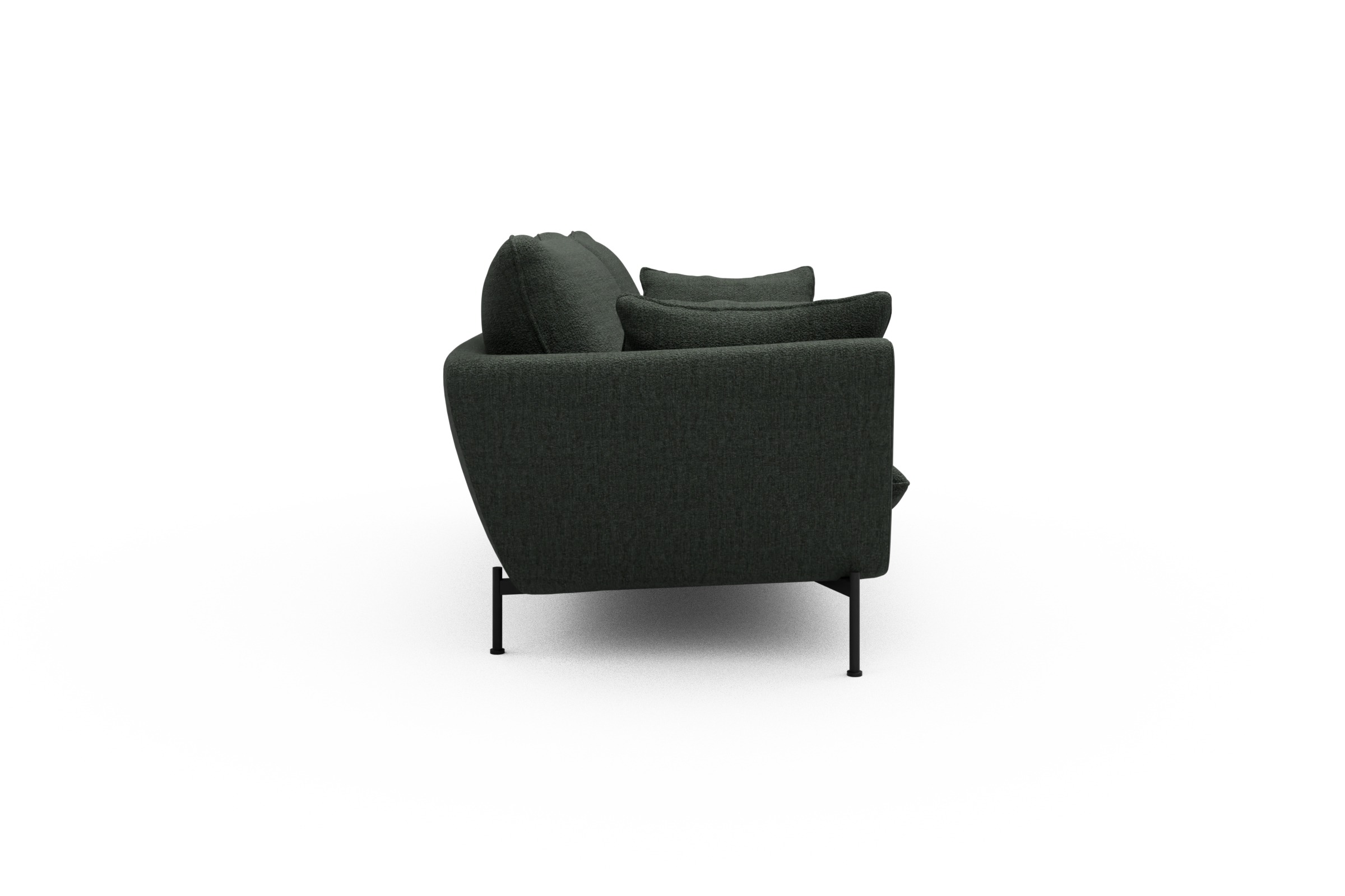 Sofa Anton 3-Sitzer Aivi-Pine-Green