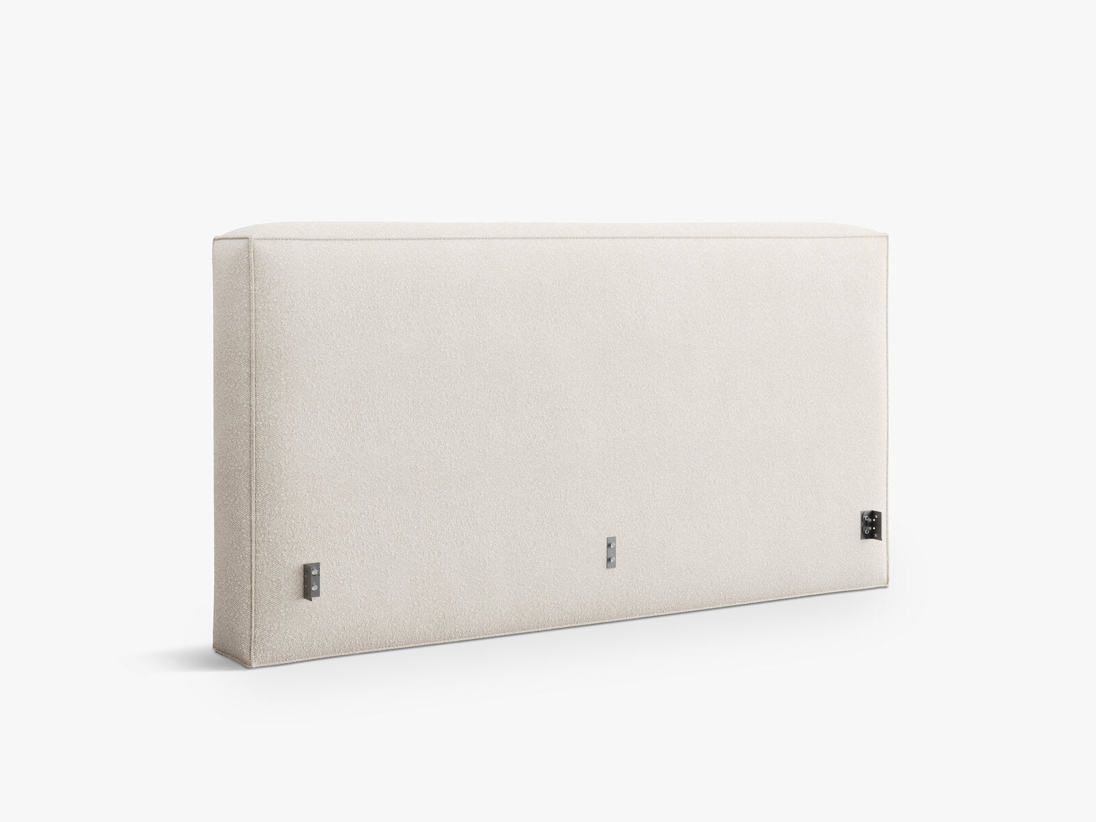 Micadoni Olivia Samtiger Kopfteil Boucle LEGEND Helles Beige 249x100