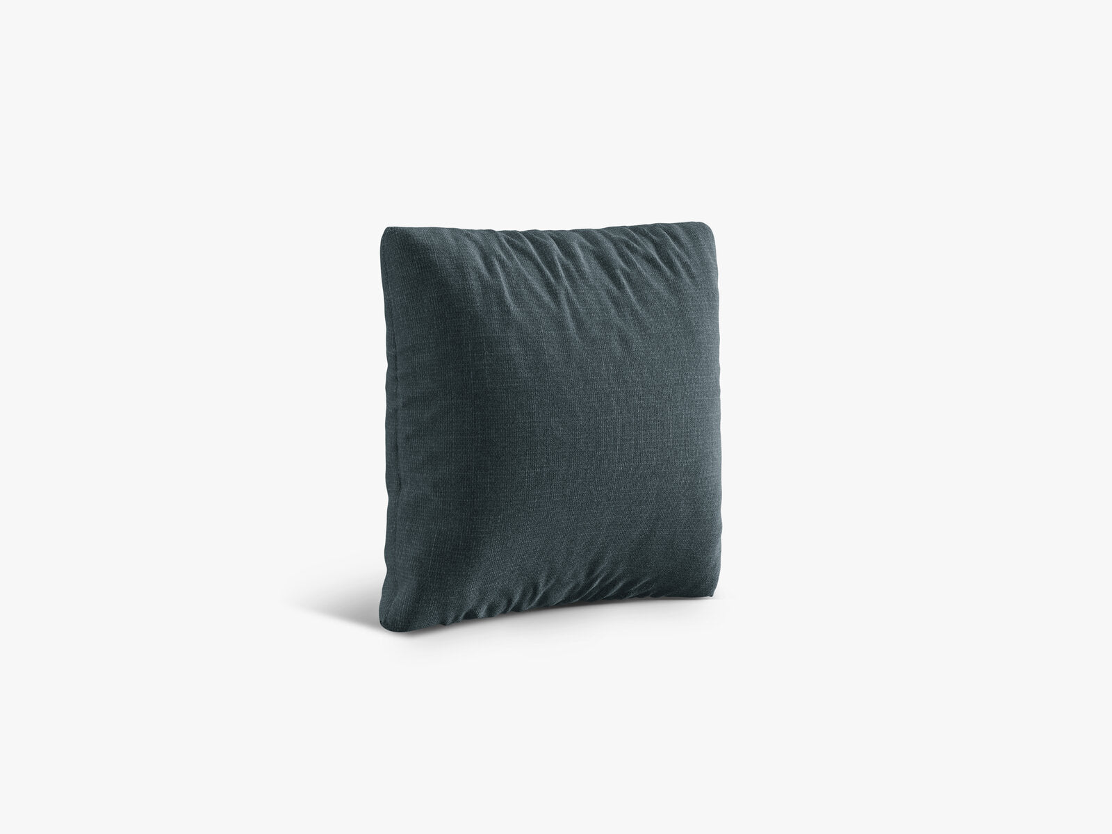 Micadoni Kissen Nuria Strukturierter Stoff Dunkel Petrol 40x40x13