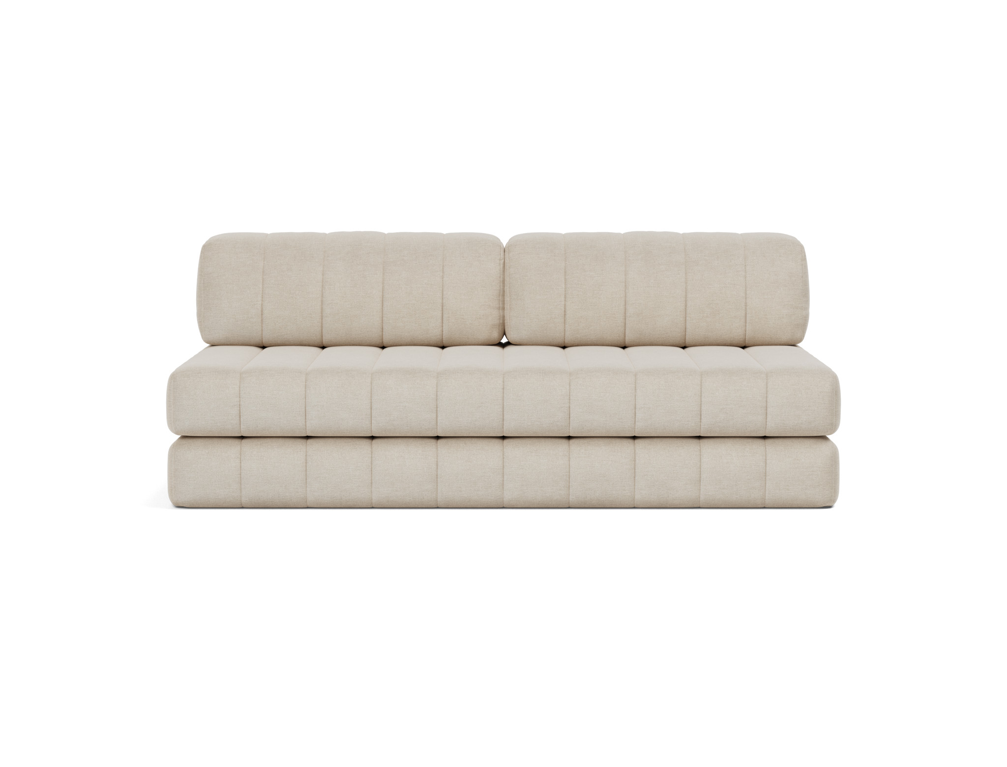 Schlafsofa CozyPad Flachgewebe Phobos 586-Latte