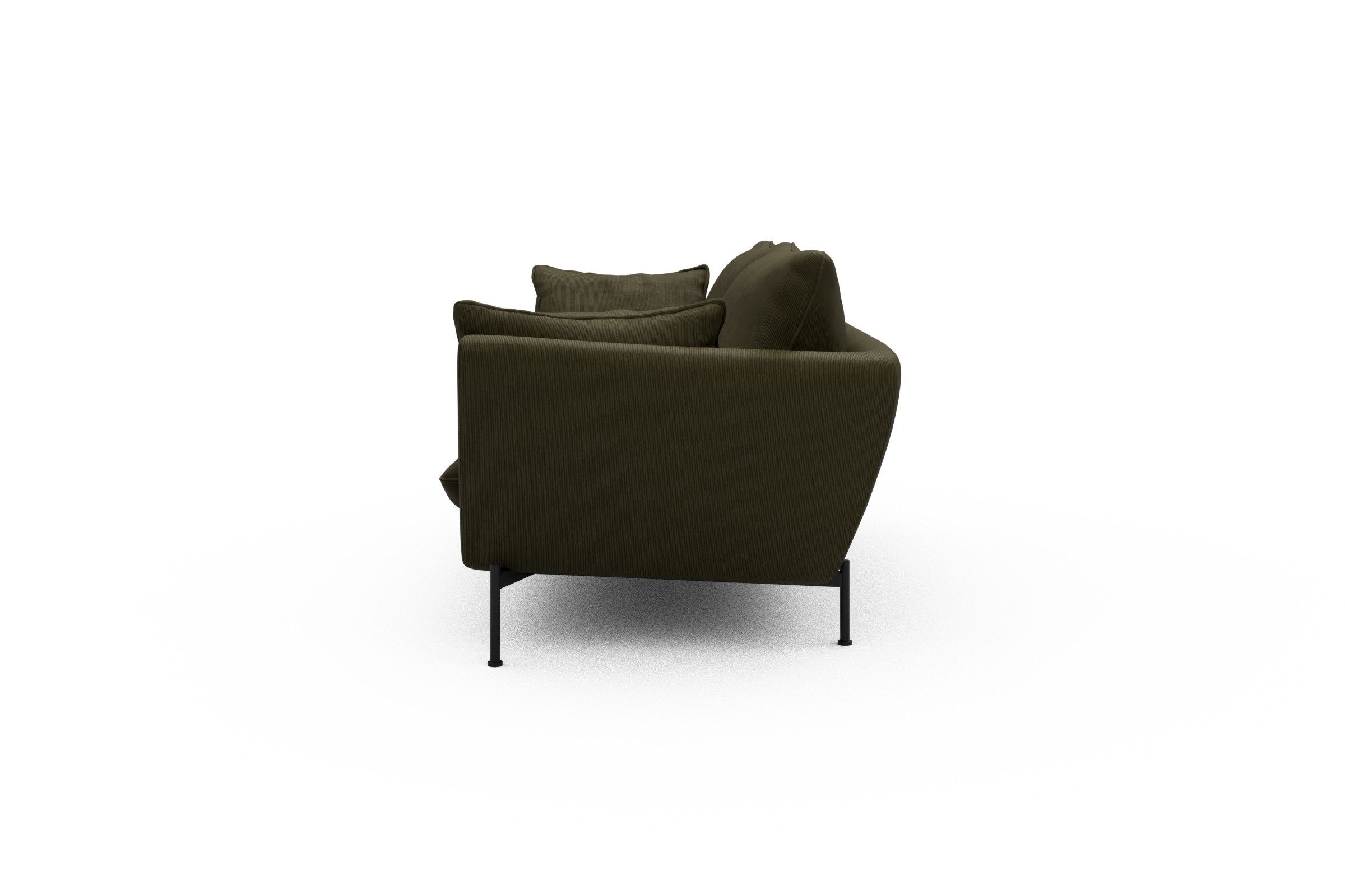Sofa Anton 2-Sitzer Cordufine-Pine-Green