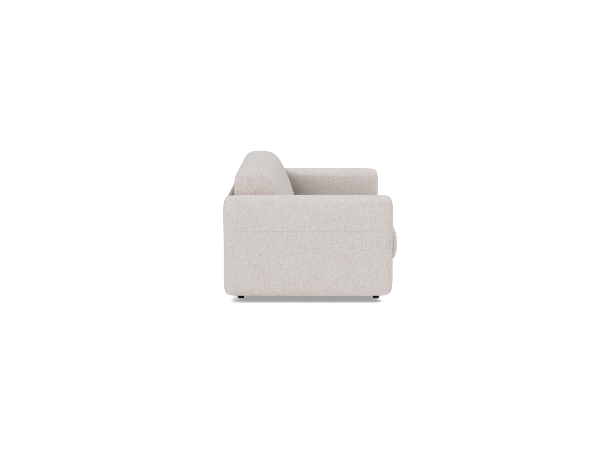Schlafsofa Killian mit Taschenfederkernmatratze 140 Strukturierter Stoff Weda 300-Weda-Sand