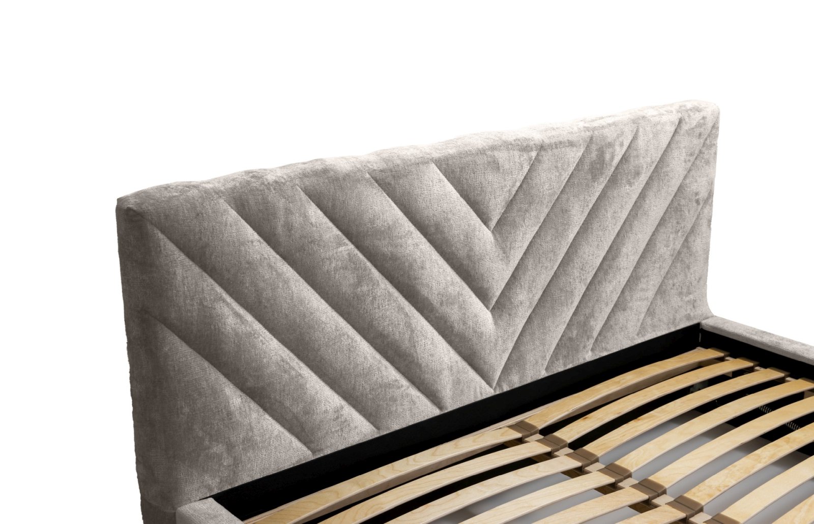 Polsterbett Velo-Iii Chenille 140x200 mit Holzrahmen Perfect Harmony 04