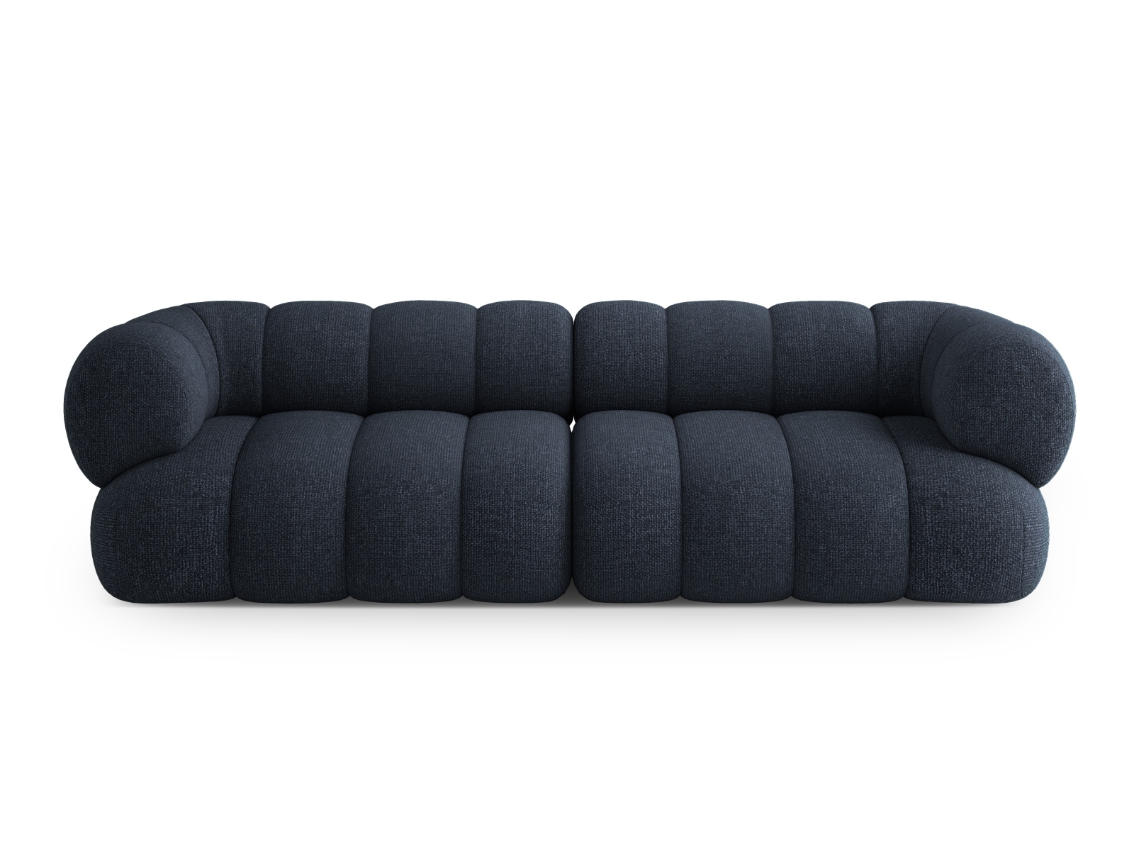 Cosmopolitan Design Sofa Koge 4-Sitzer Chenille Eden Hellgrau