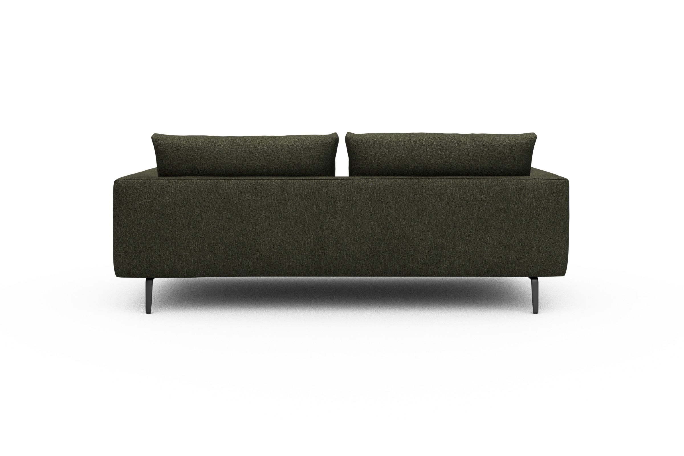 Sofa Karl 3-Sitzer Boucle-Forest-Green