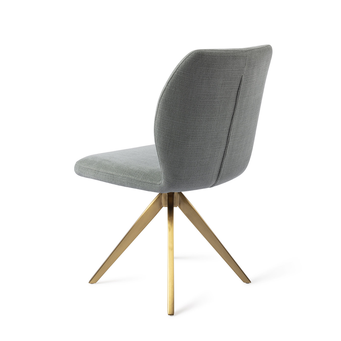 Jesper Home Esszimmerstuhl Ikata Breezy Blue Turn Gold
