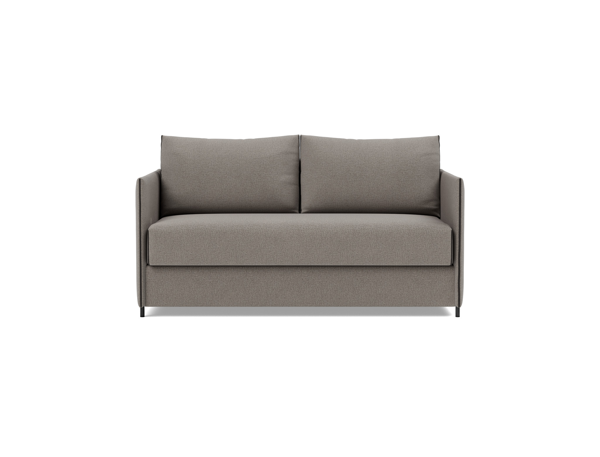 Schlafsofa Luoma Flachgewebe Mixed Dance 521-Grey