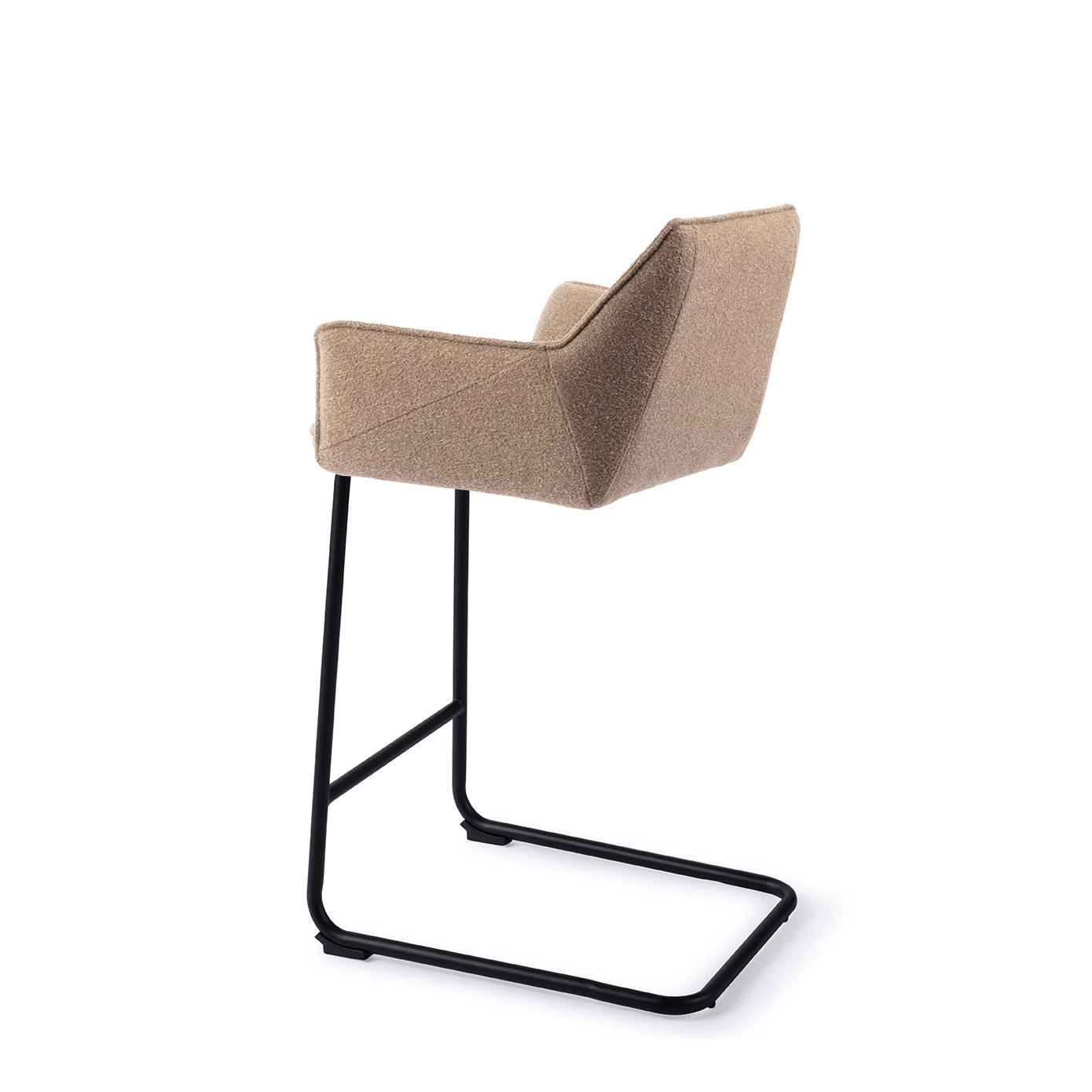 Jesper Home Barhocker Tome Great Greige Arch Schwarz Tresenhöhe 65 cm