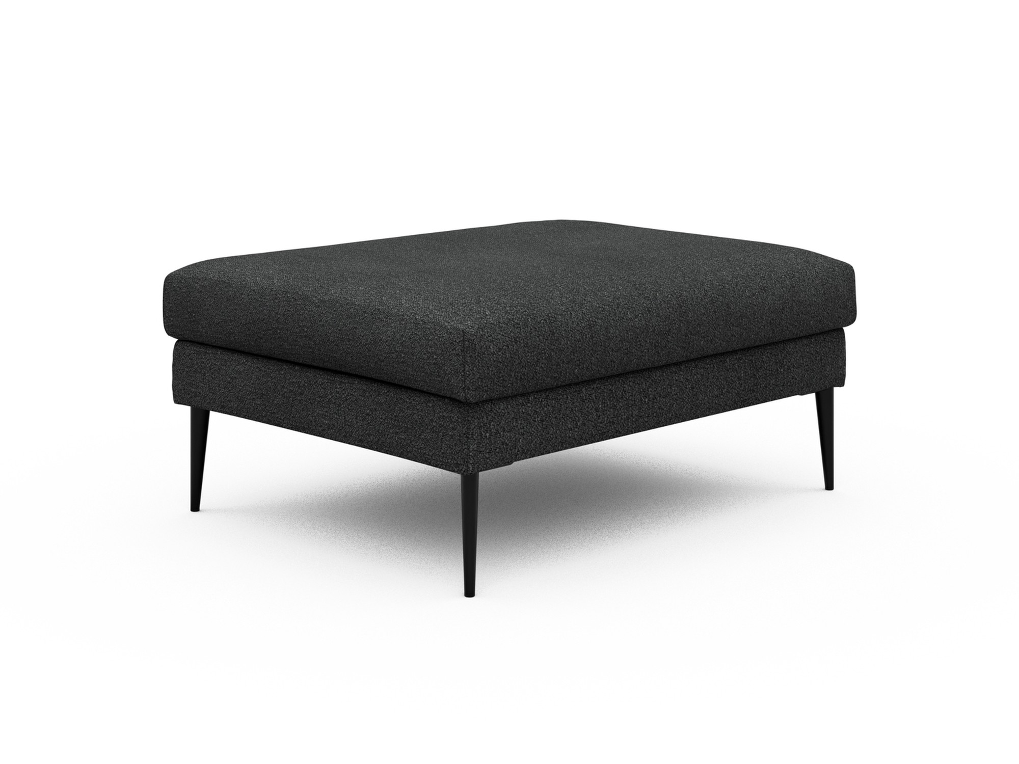 Skandi Home Ottomane Paul Boucle-Charcoal moebelfaktor