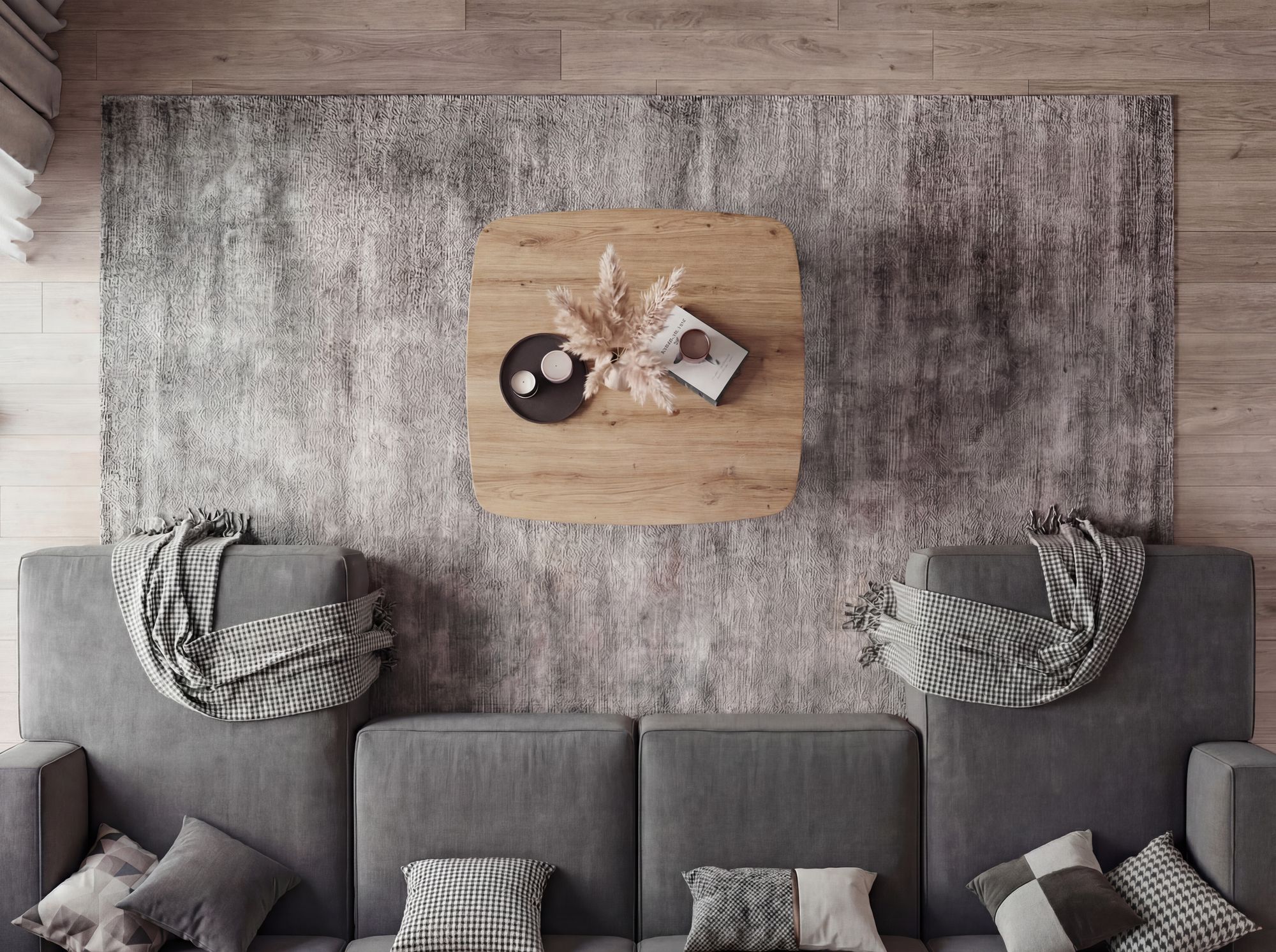 Couchtisch Spydeberg Braun 75 × 75 × 40 cm