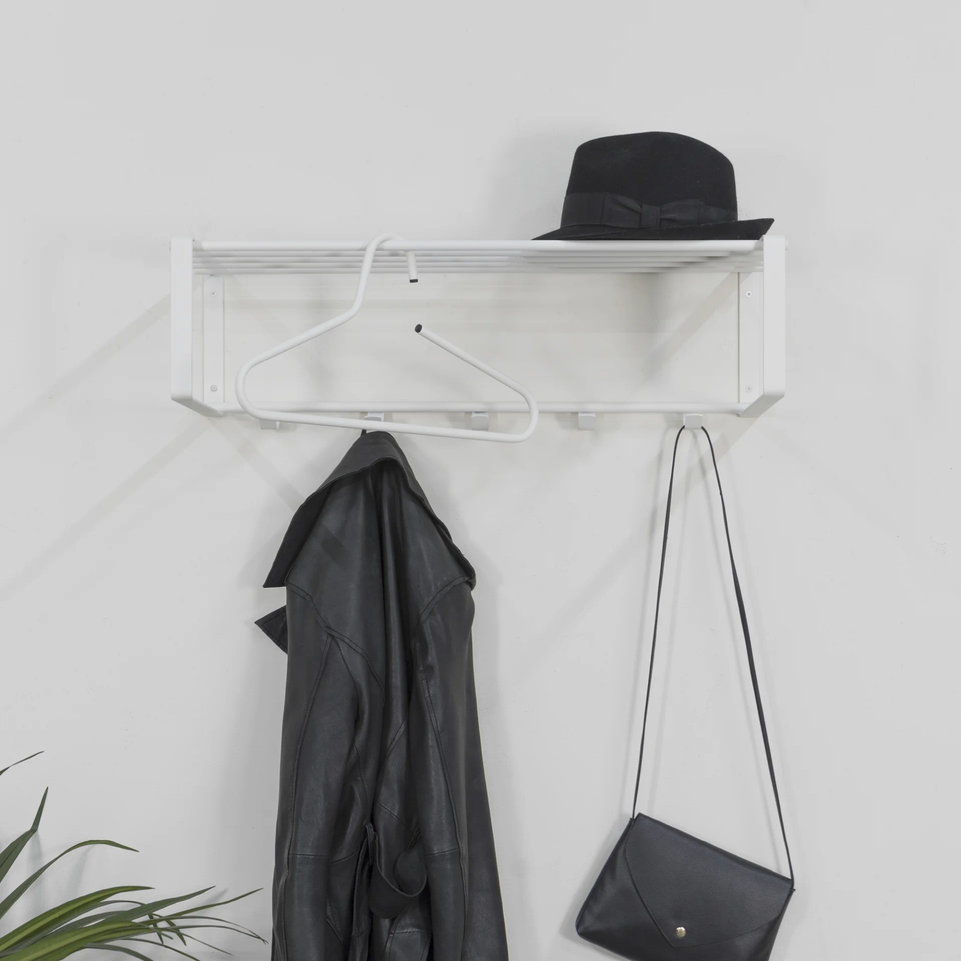 Spinder Design Wandgarderobe Rex 2 Weiß