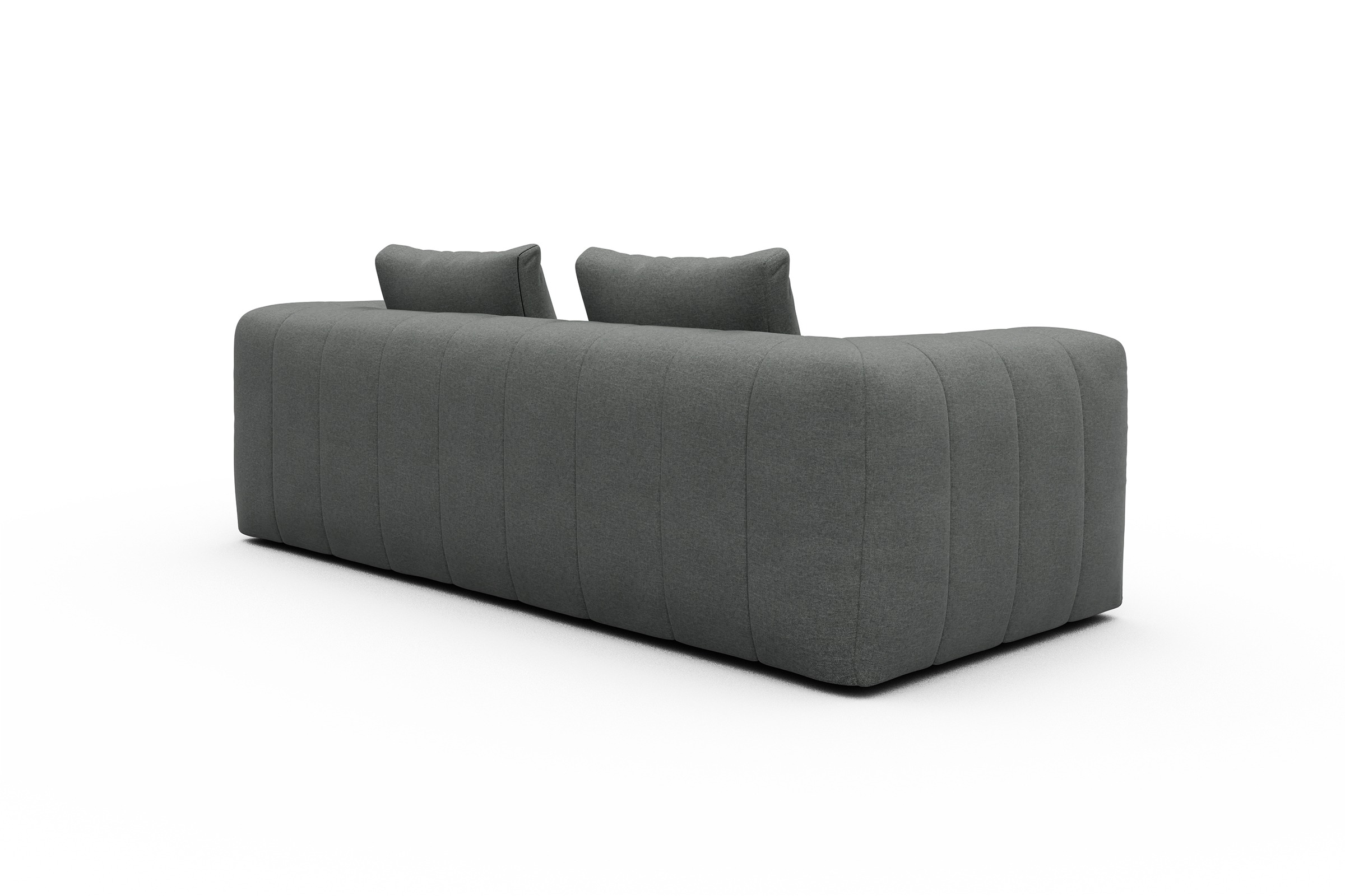 Sofa Hugo 3-Sitzer Satya-Steel