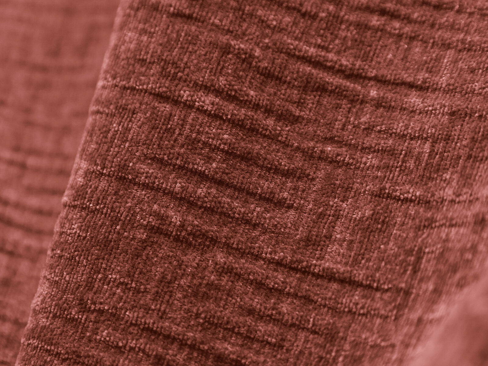 Micadoni Kaelle Schlafsofa 3-Sitzer mit Bettkasten Chenille Over The Horizon Terrakotta