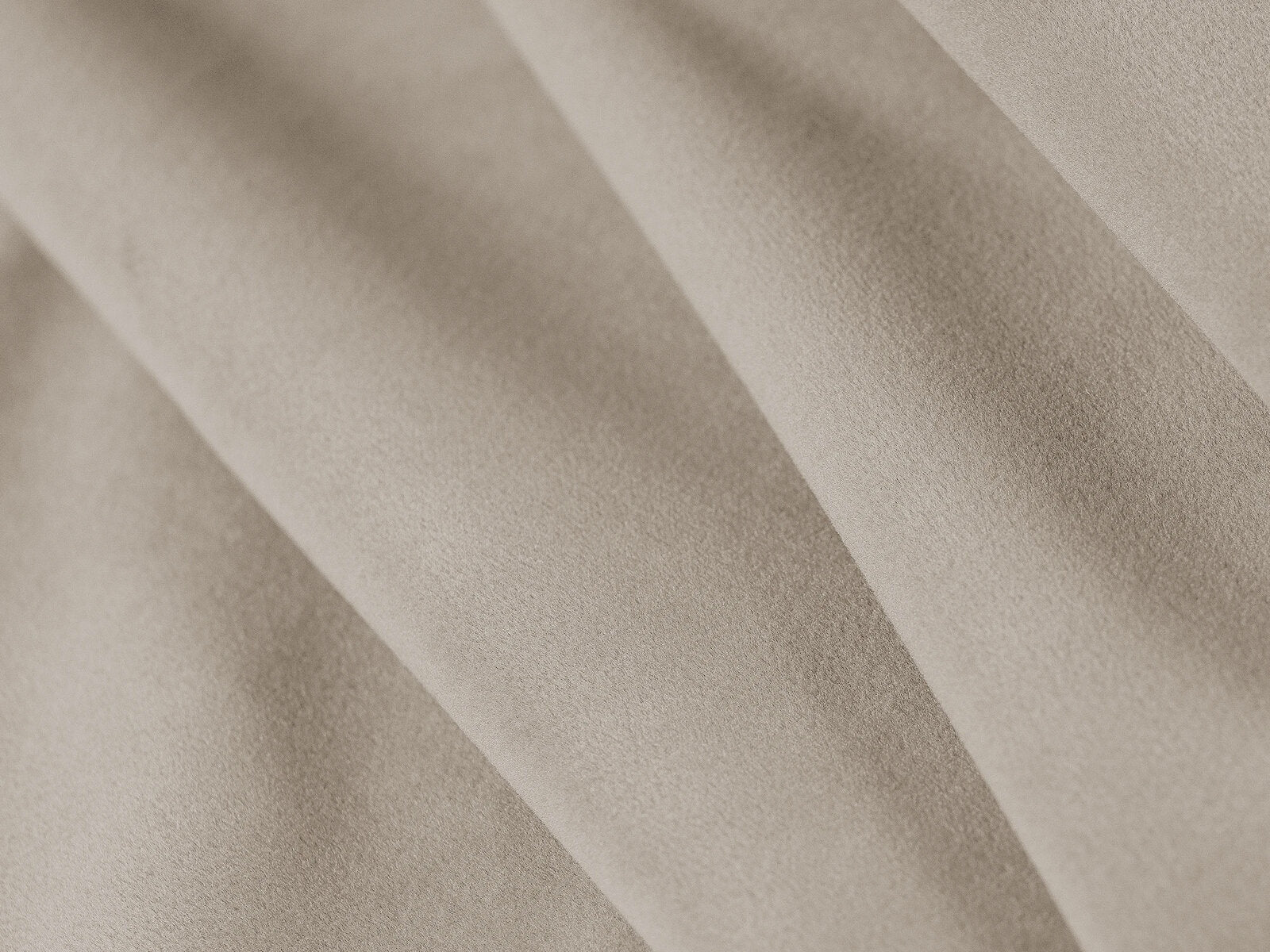 Micadoni Hocker Ruby 1-Sitzer Samt Salvador Beige