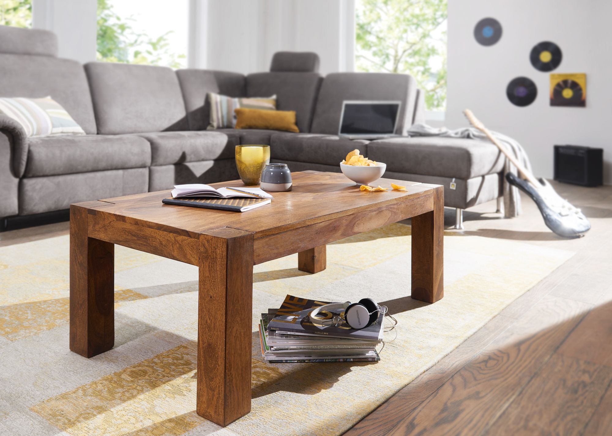 Couchtisch Bremanger Sheesham Massivholz