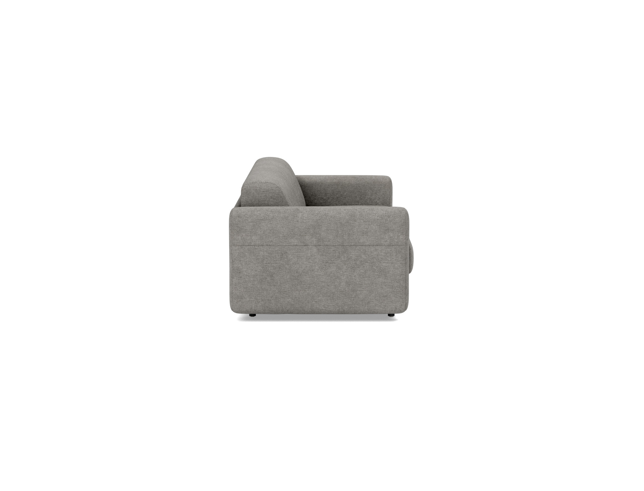 Schlafsofa Killian mit Taschenfederkernmatratze 160 Flachgewebe Avella 282-Warm-Grey