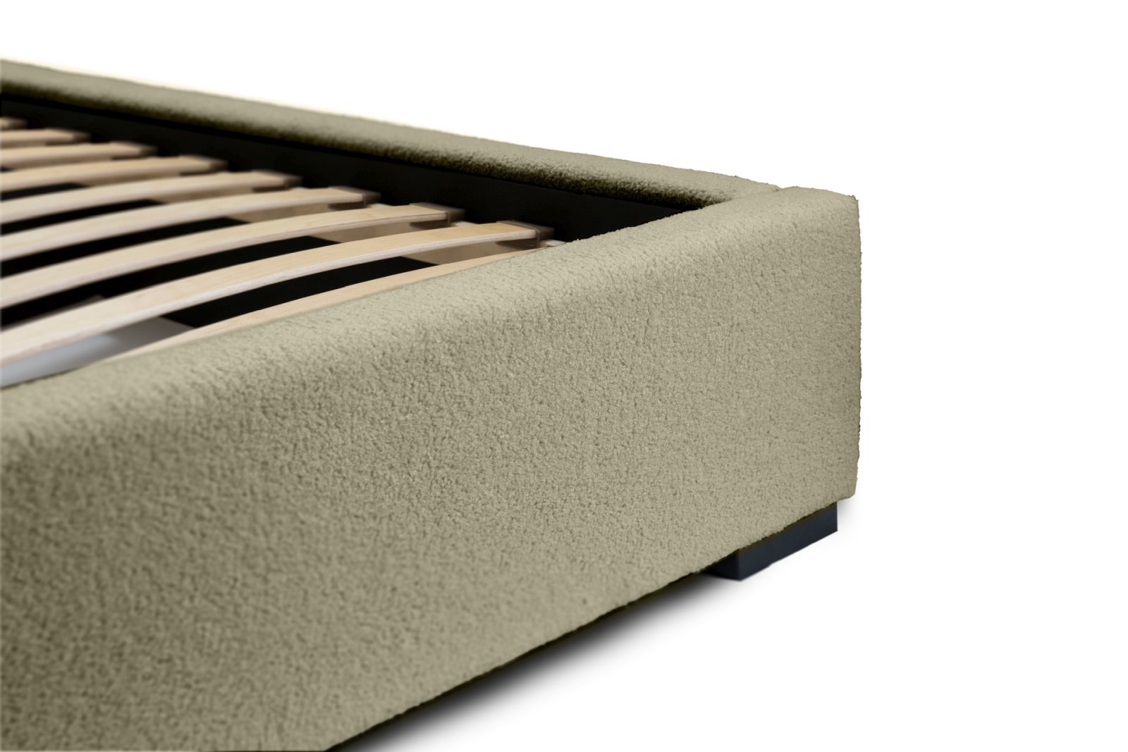 Polsterbett Renoa Boucle 140x200 mit Holzrahmen Quelle 06