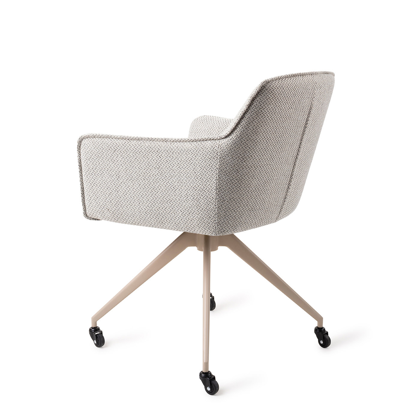 Jesper Home Esszimmerstuhl Hofu Checkers Charm Glide Beige