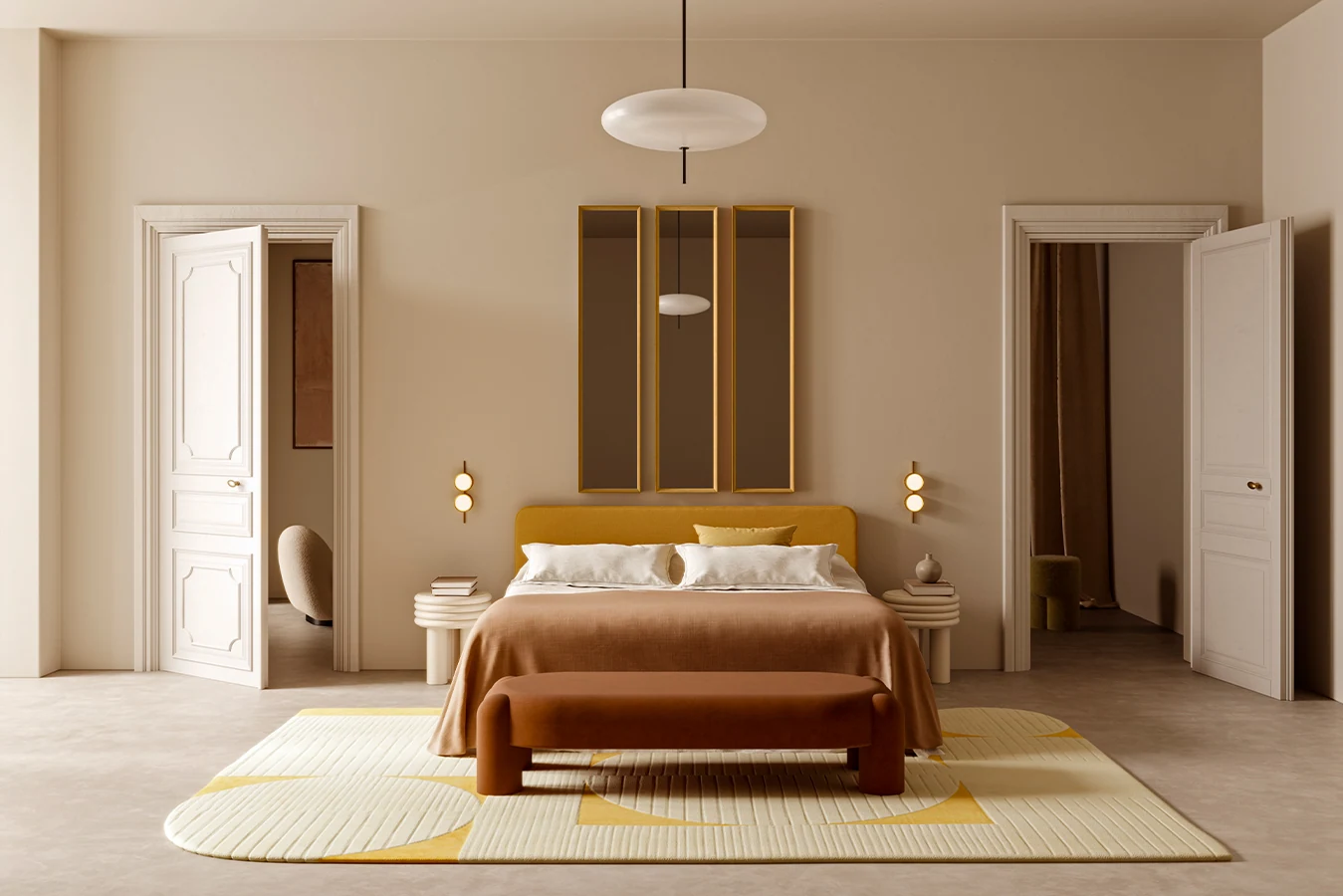 Velvet Ochre Hall