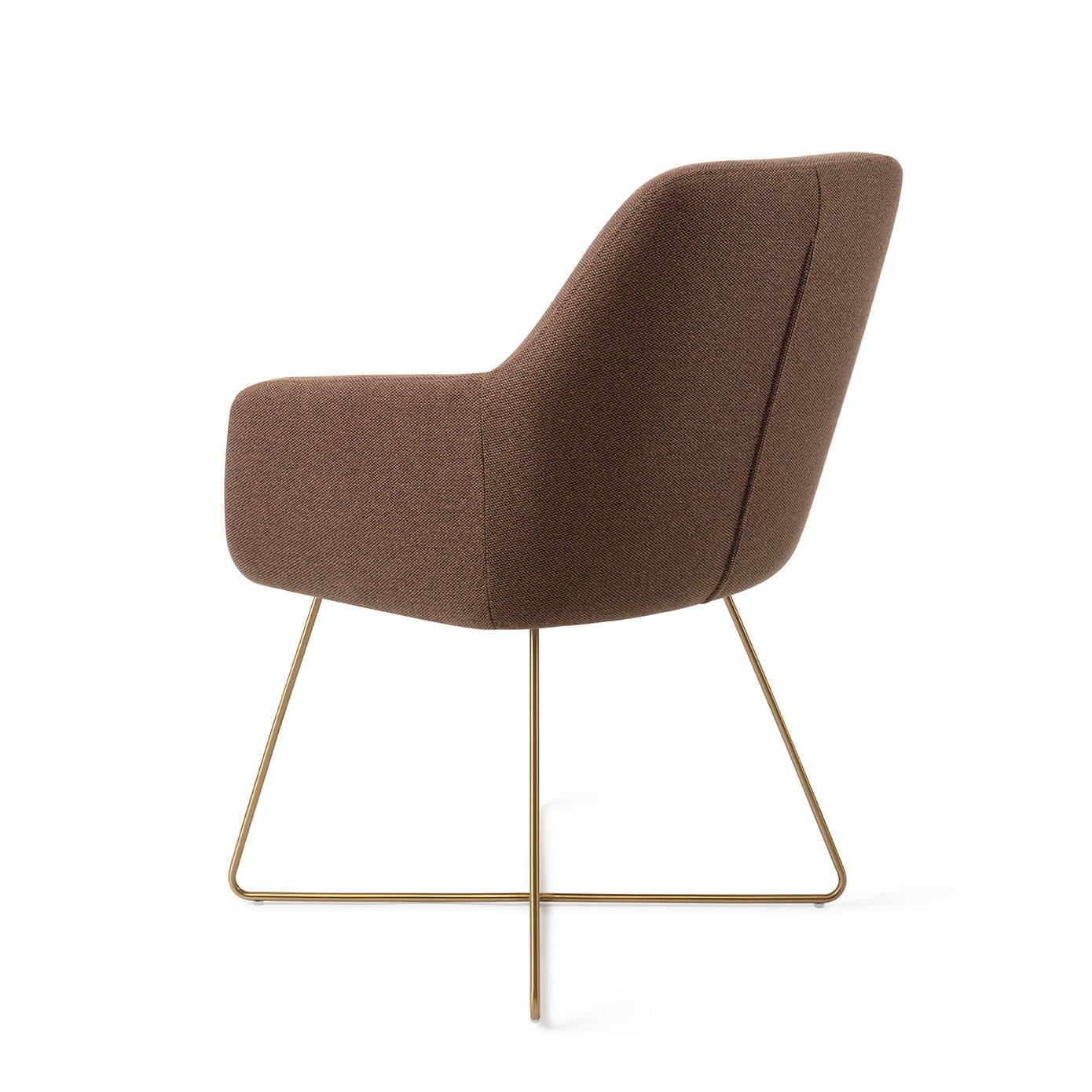 Jesper Home Esszimmerstuhl Hiroo Rustic-Rye Cross Gold
