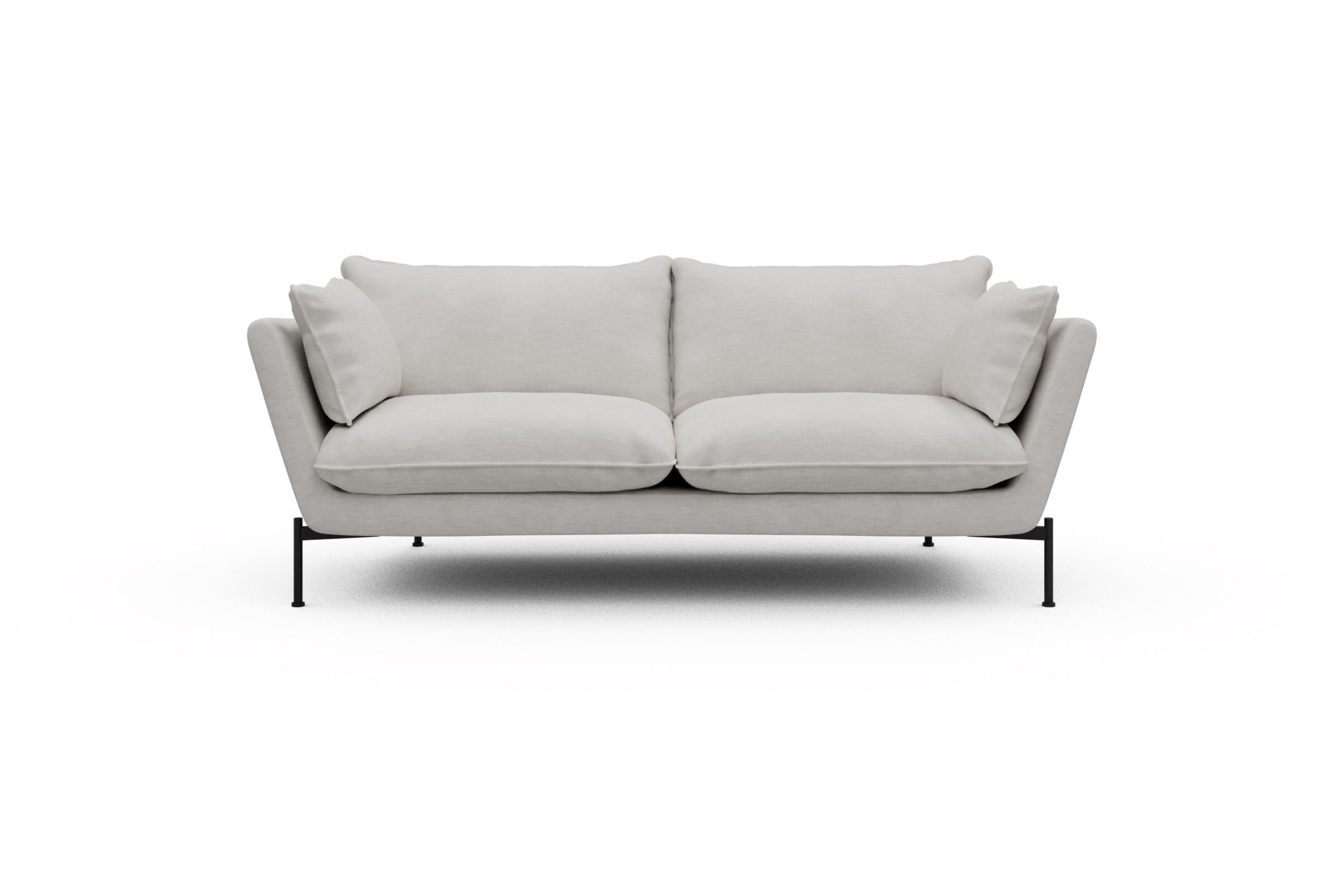 Skandi Home Sofa Anton PREMIUM 2-Sitzer Vivus-Dusty-Off-White moebelfaktor