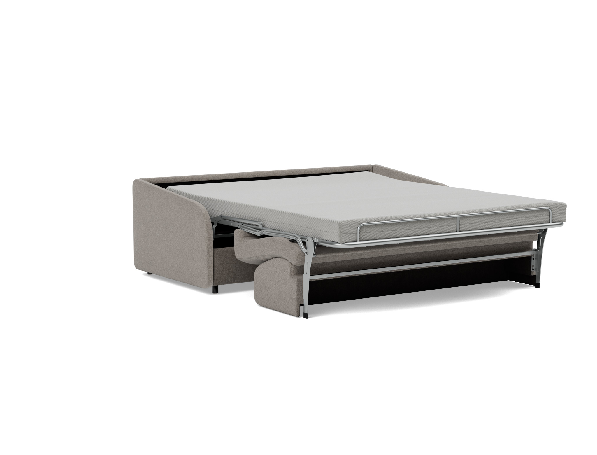Schlafsofa Eivor mit Memory-Matratze 160 Flachgewebe Mixed Dance 521-Grey