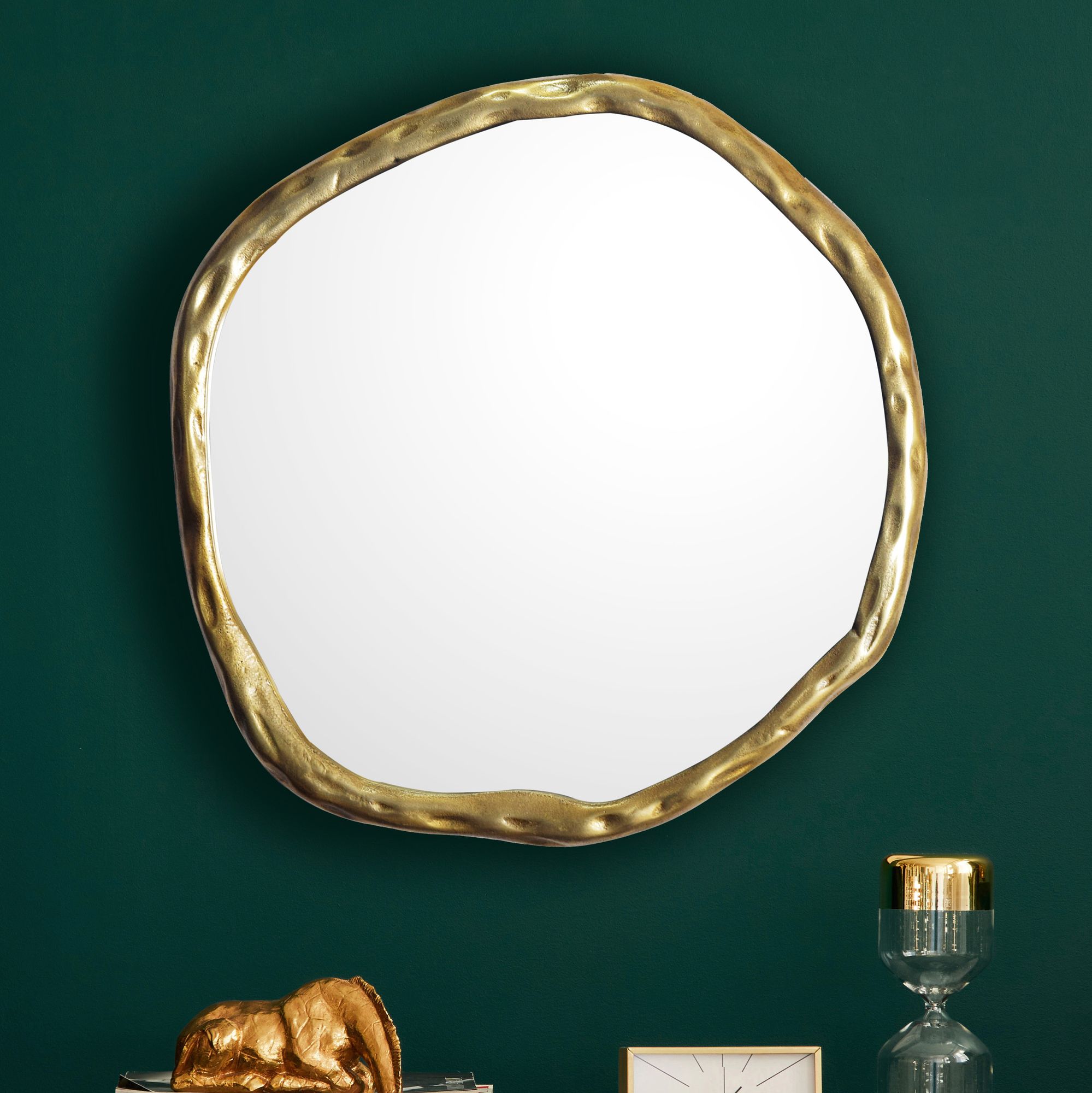 Wandspiegel Risor Gold 60 × 3 × 60 cm