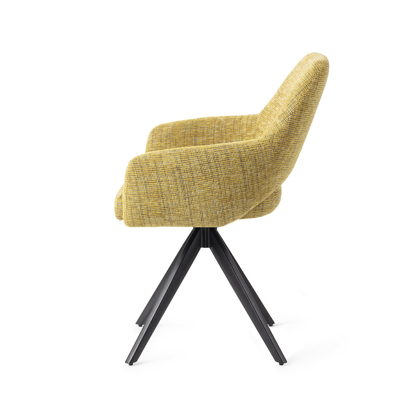Jesper Home Esszimmerstuhl Yanai Lemon Lines Turn Schwarz