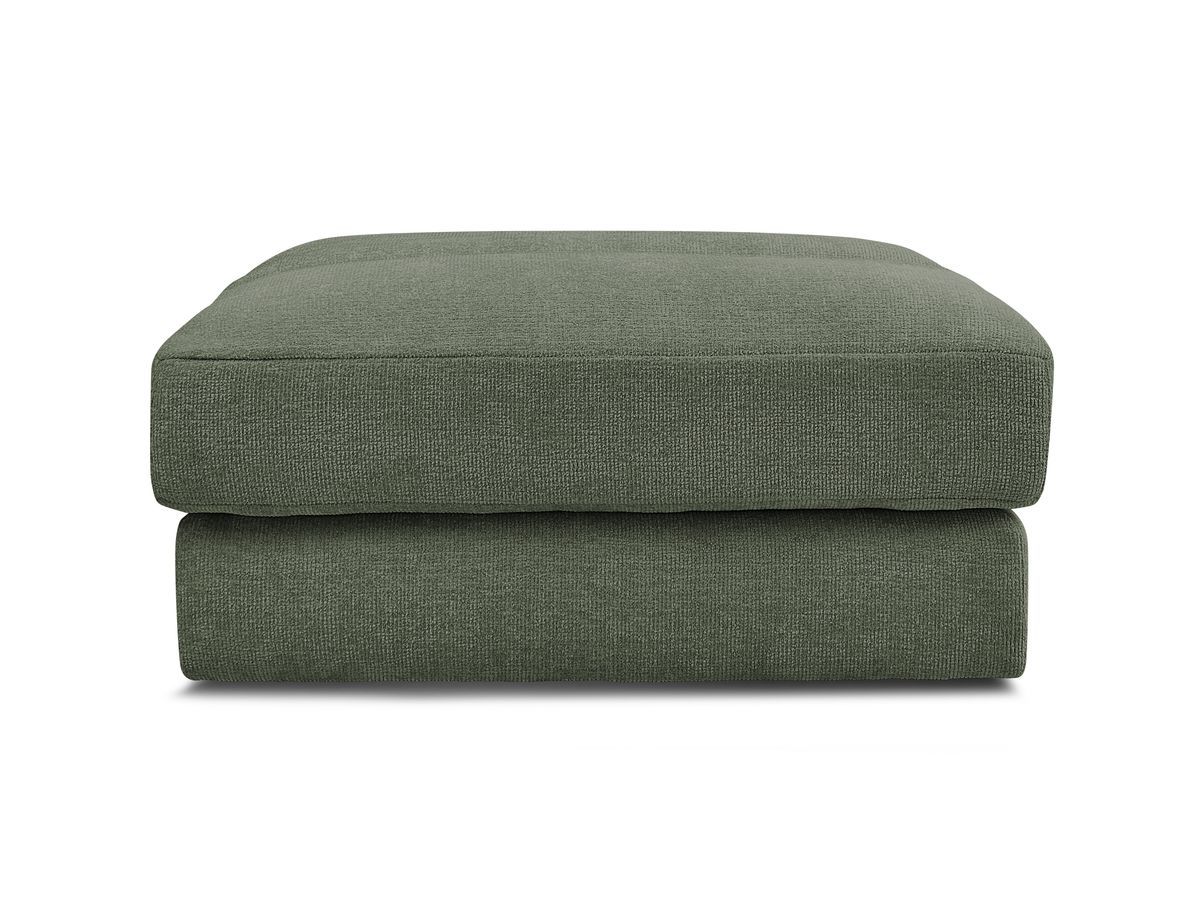 Bobochic Sierra Pouf Strukturstoff Dunkelgrün