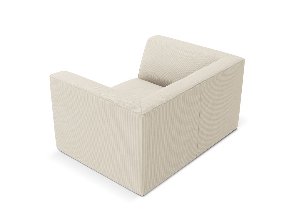 Cosmopolitan Design Sessel Siena Kord Scala Helles Beige
