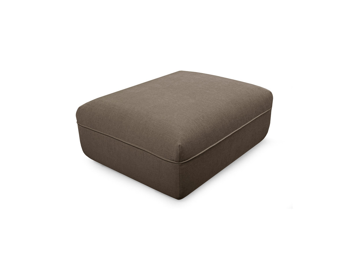 Bobochic Luigi Pouf Strukturstoff Taupe