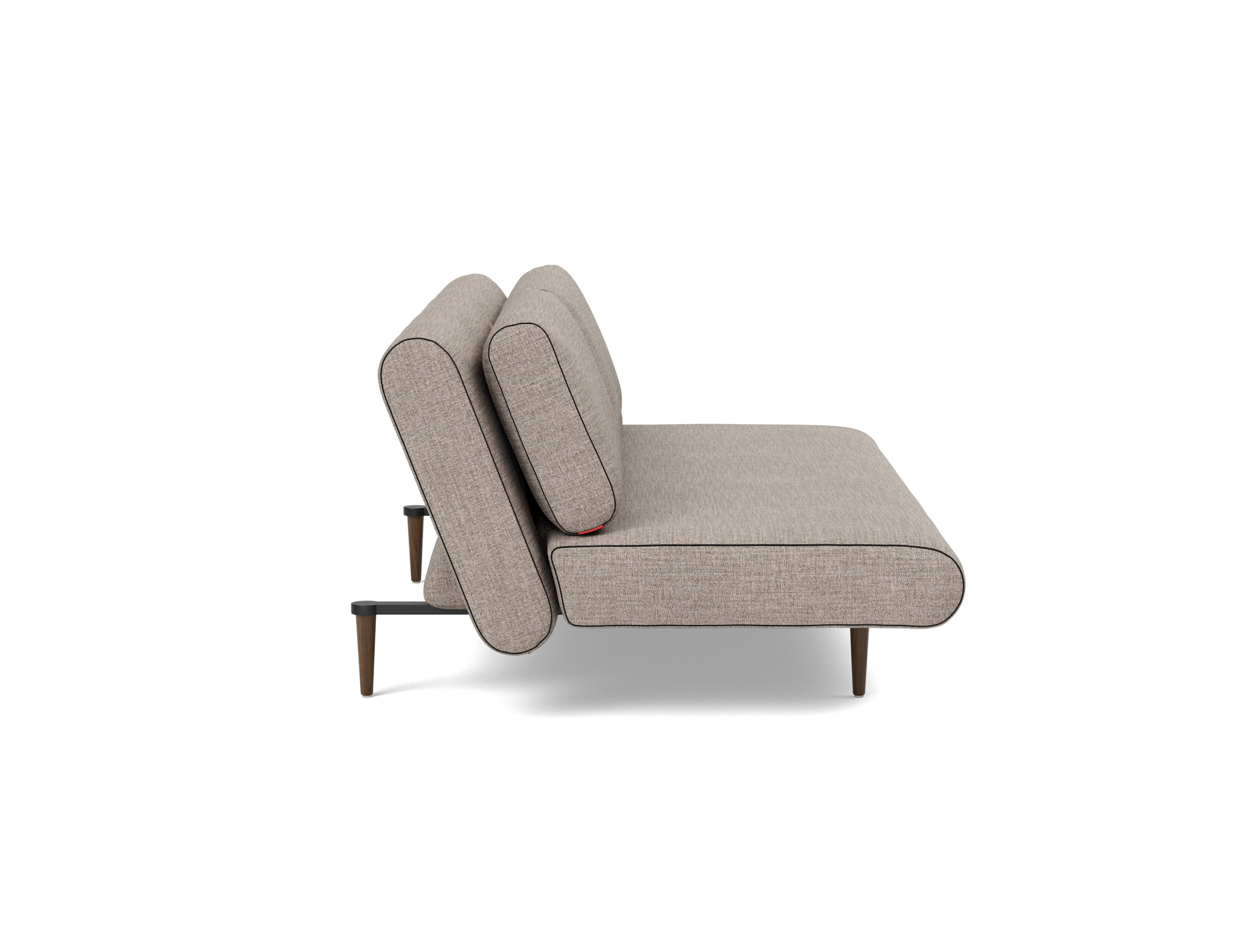 Schlafsofa Unfurl Lounger Chenille Yuveno 472-Warm-Grey