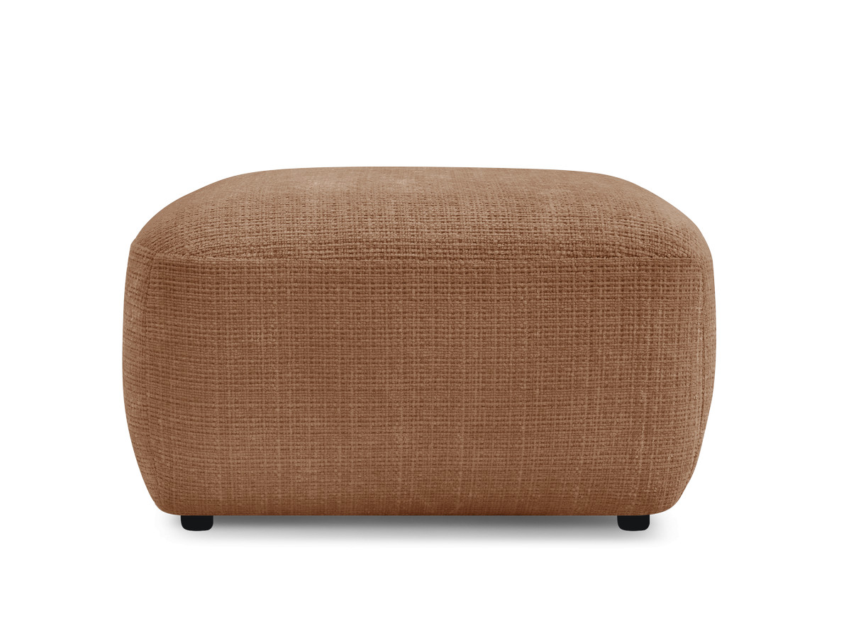 Bobochic Denise Pouf Strukturstoff Orange