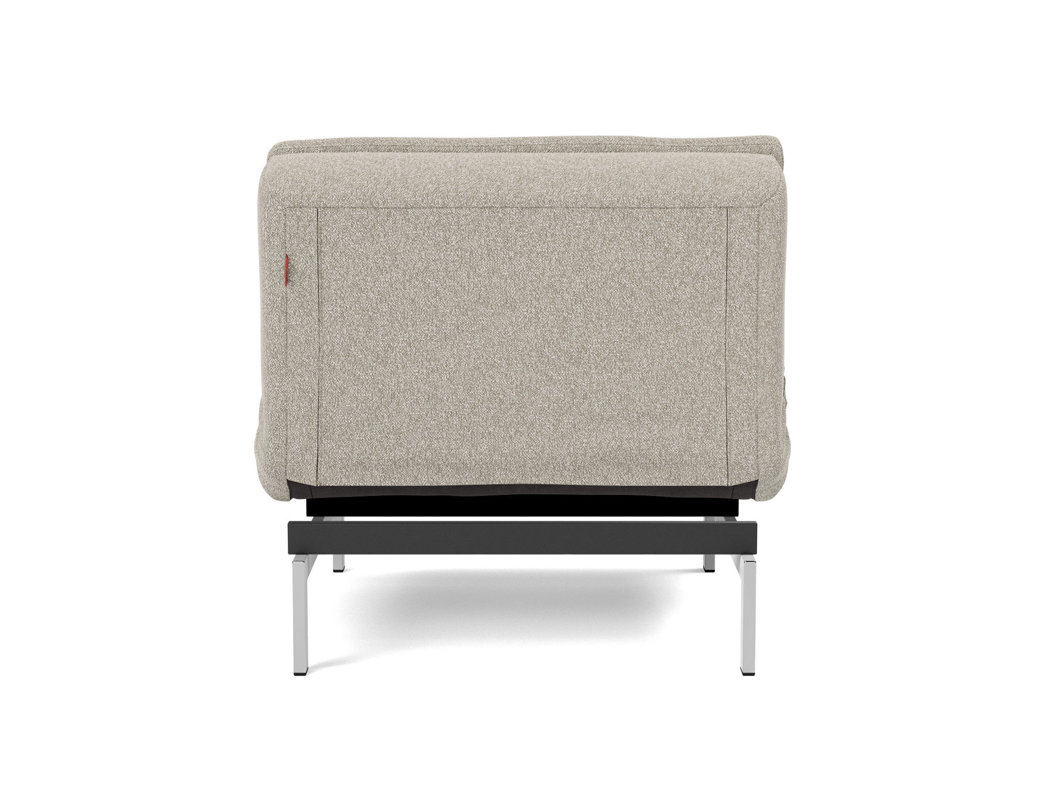 Sessel Dublexo Boucle Skandi 539-Beige Beine Chrom