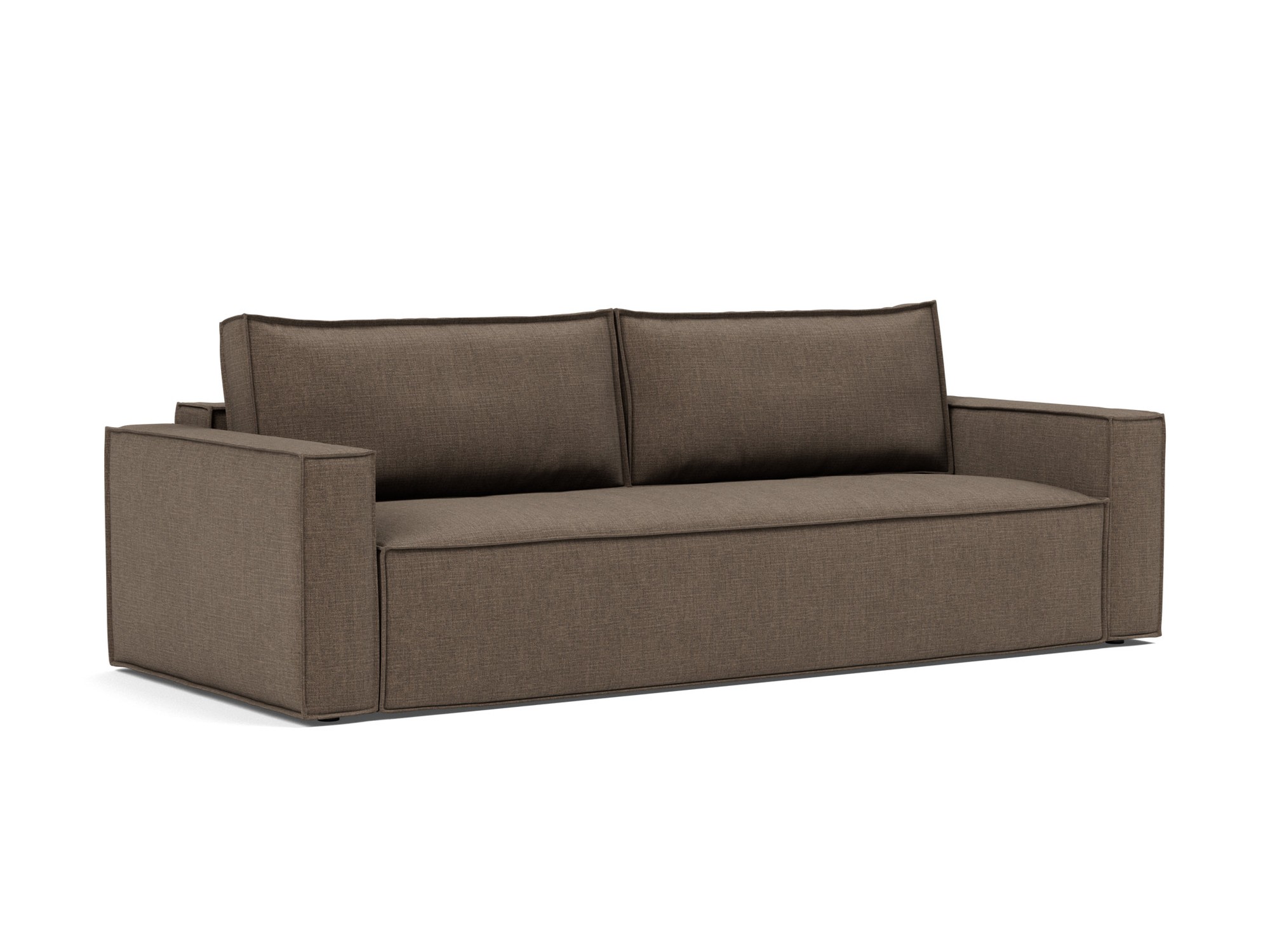 Schlafsofa Newilla Chenille Esina 411-Cedar-Brown