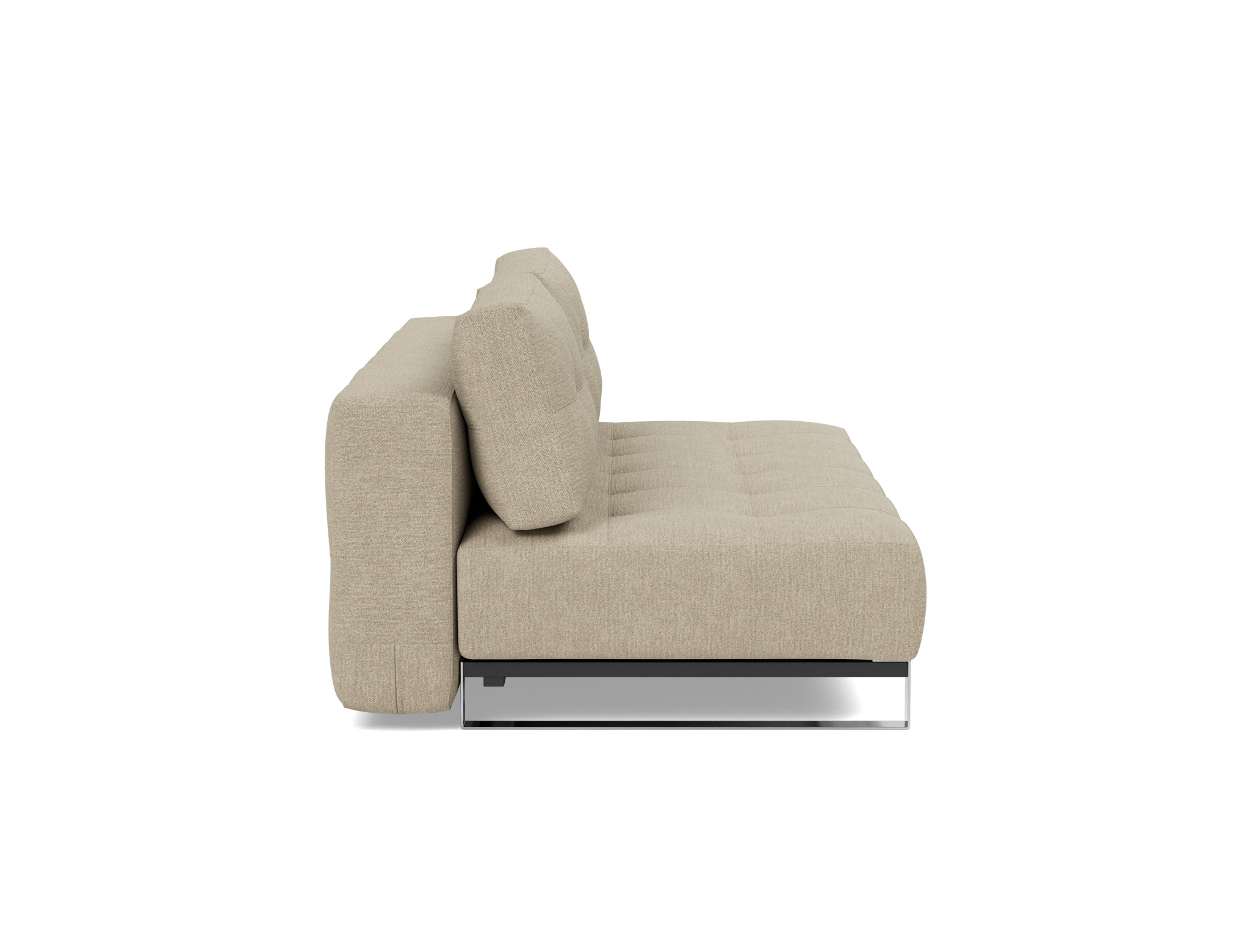 Schlafsofa Supremax D.E.L. Strukturierter Stoff Taura 356-Sand