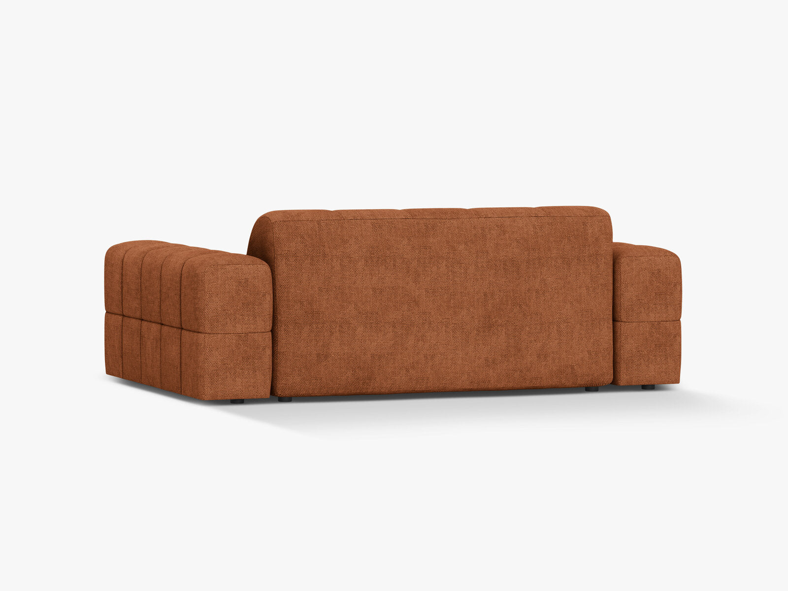 Micadoni Jennifer Sofa 2-Sitzer Chenille Eden Ziegel