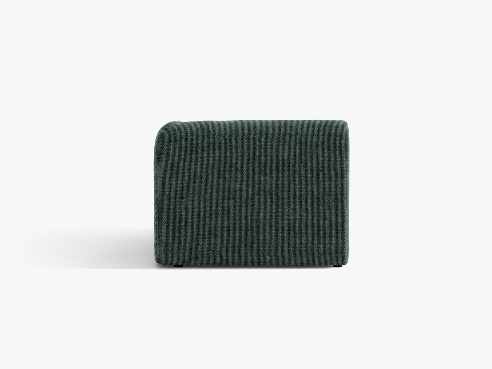 Micadoni Eckmodul Miley 1-Sitzer Rechts Chenille Haga Petrol