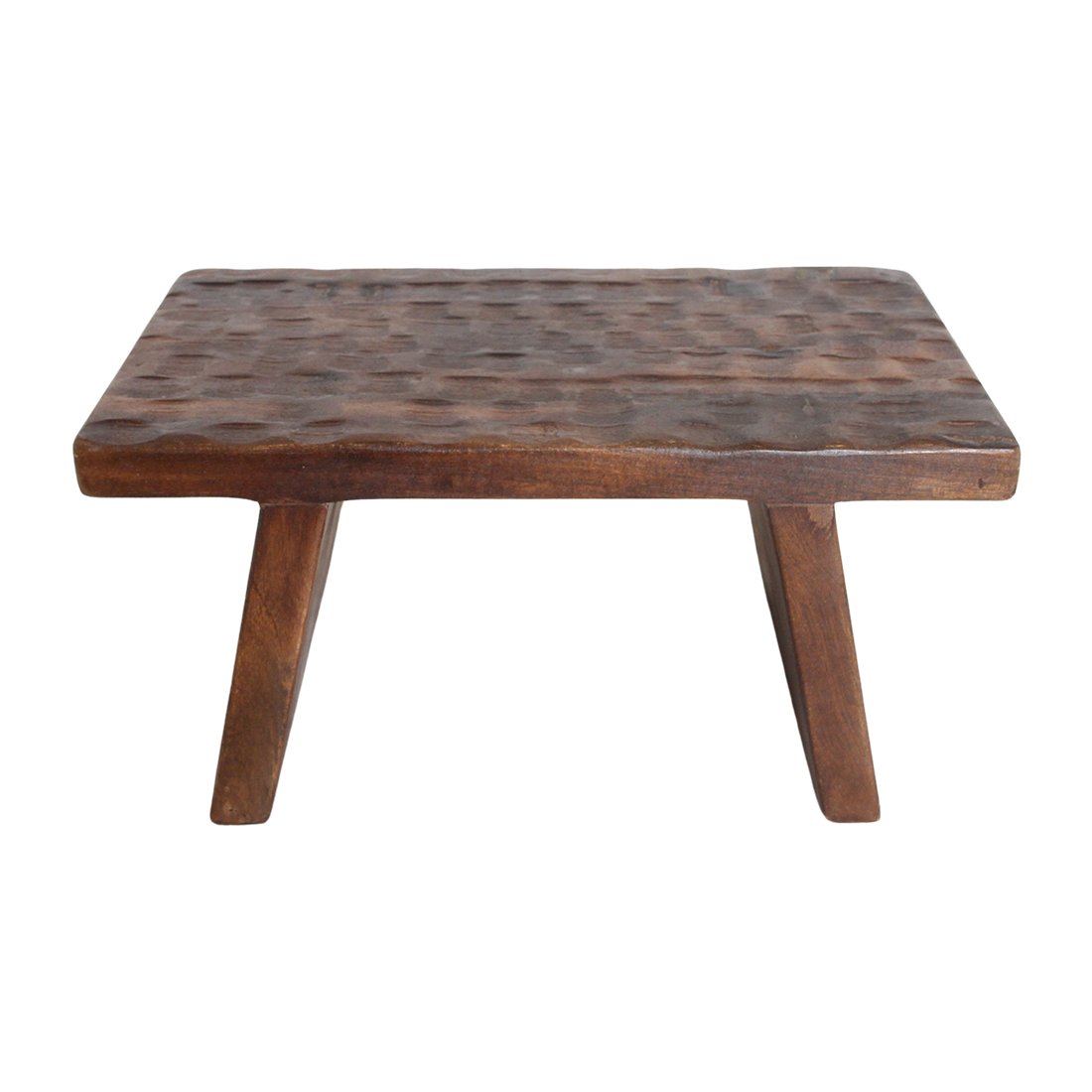 Raw Materials Beistelltisch/Hocker aus Mangoholz braun 40x25x20cm